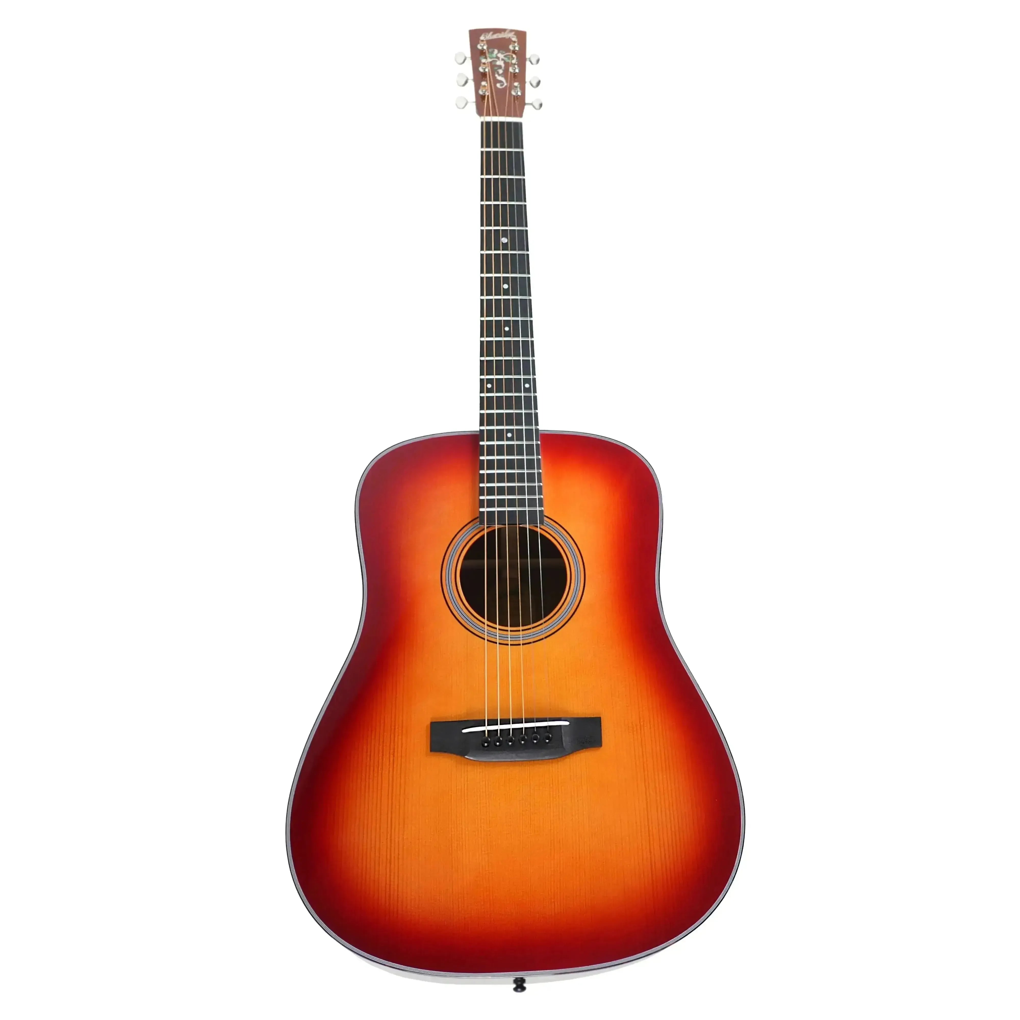 Blueridge BR-240 LTD 50th Anniversary sunburst dreadnought guitar with solid Adirondack spruce top.