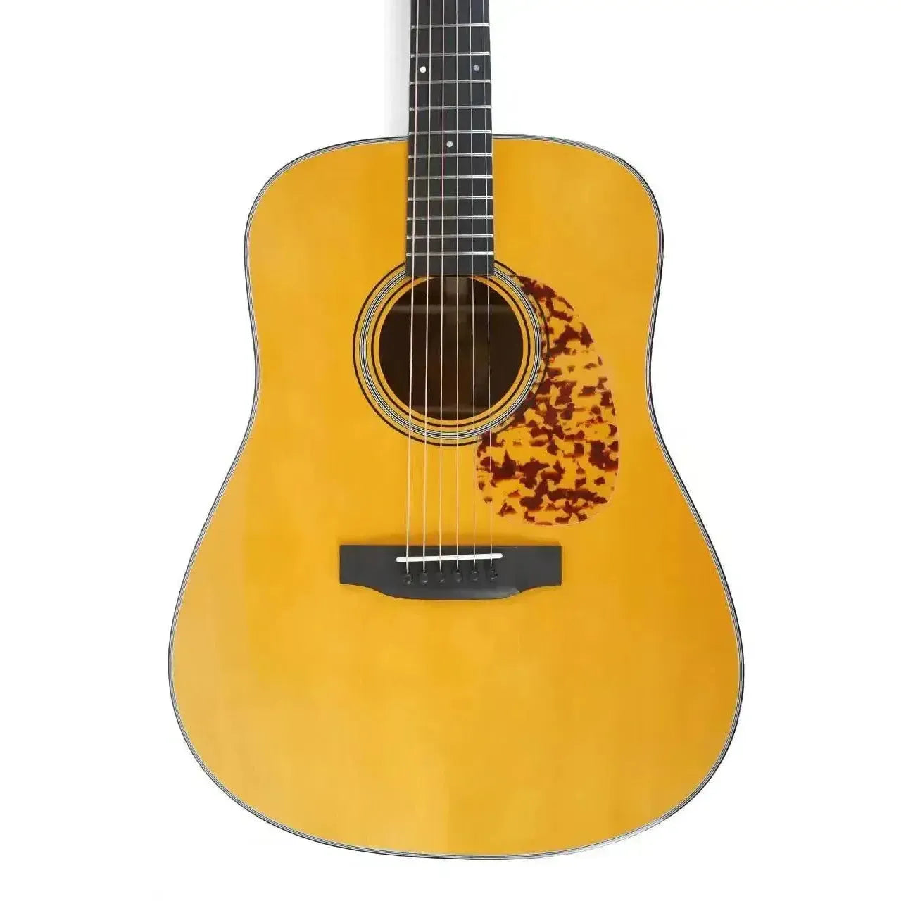 Blueridge BR-240E acoustic-electric dreadnought guitar with solid Adirondack spruce top, high-gloss aging toner finish.