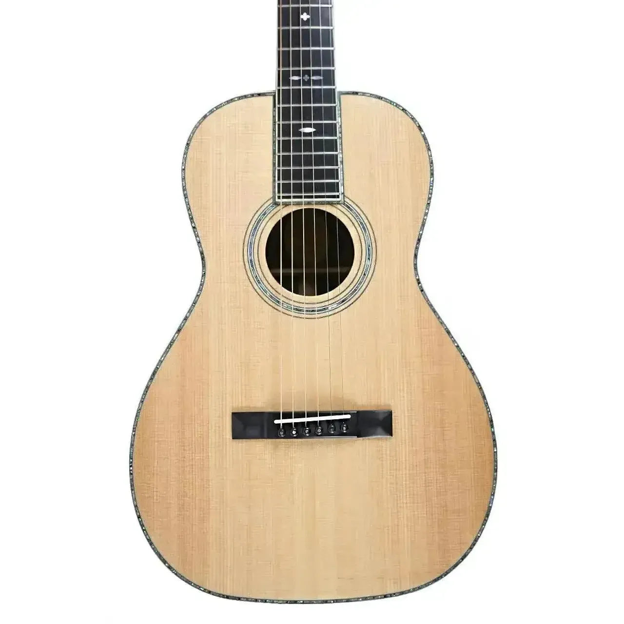 Blueridge BR-371 Parlor Acoustic Guitar with solid Sitka spruce top, rosewood back/sides, and abalone purfling.