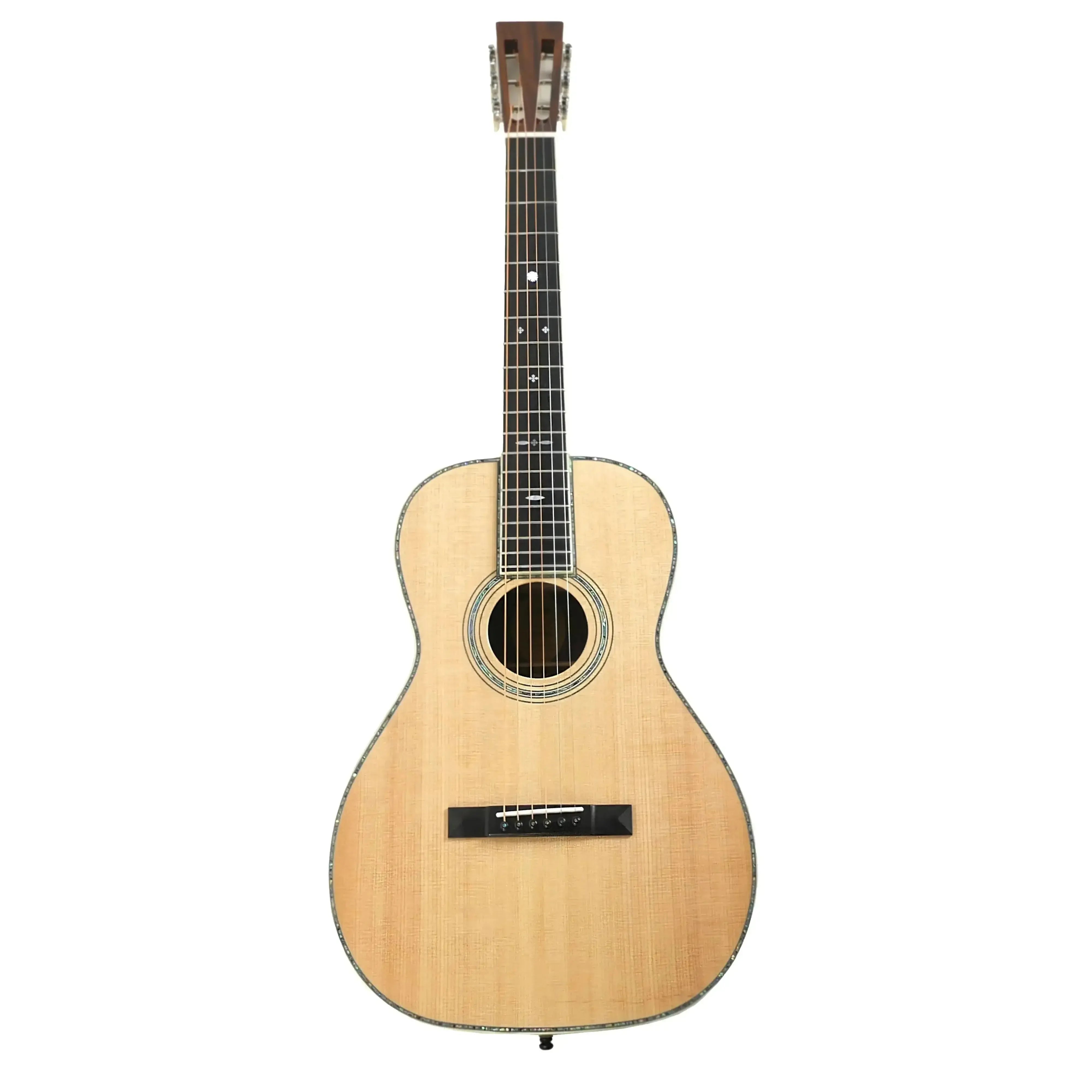 Blueridge BR-371 Parlor Acoustic Guitar with natural spruce top, rosewood back/sides, and abalone purfling.