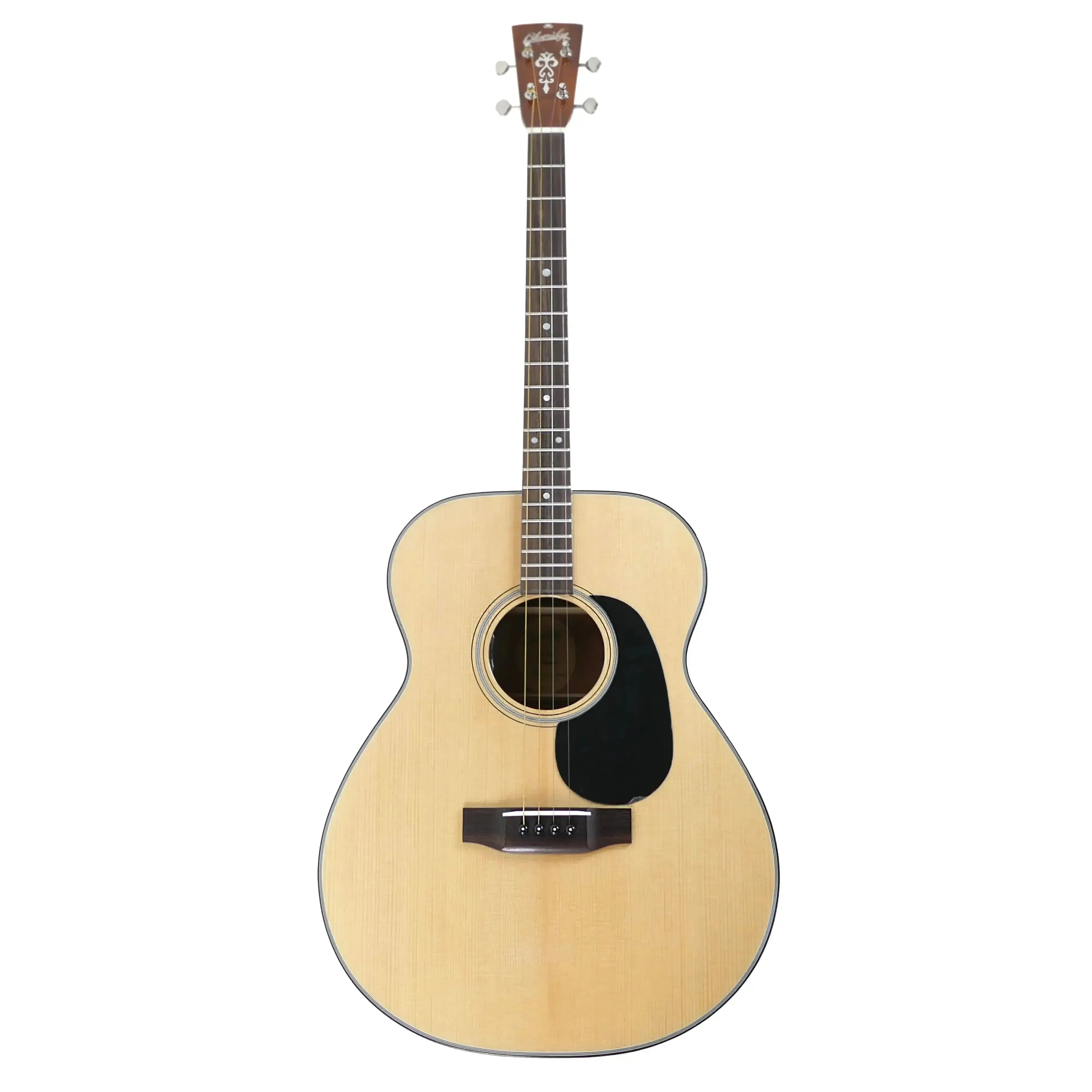 Blueridge BR-40T acoustic tenor guitar with light spruce top, black pickguard, and mahogany neck.