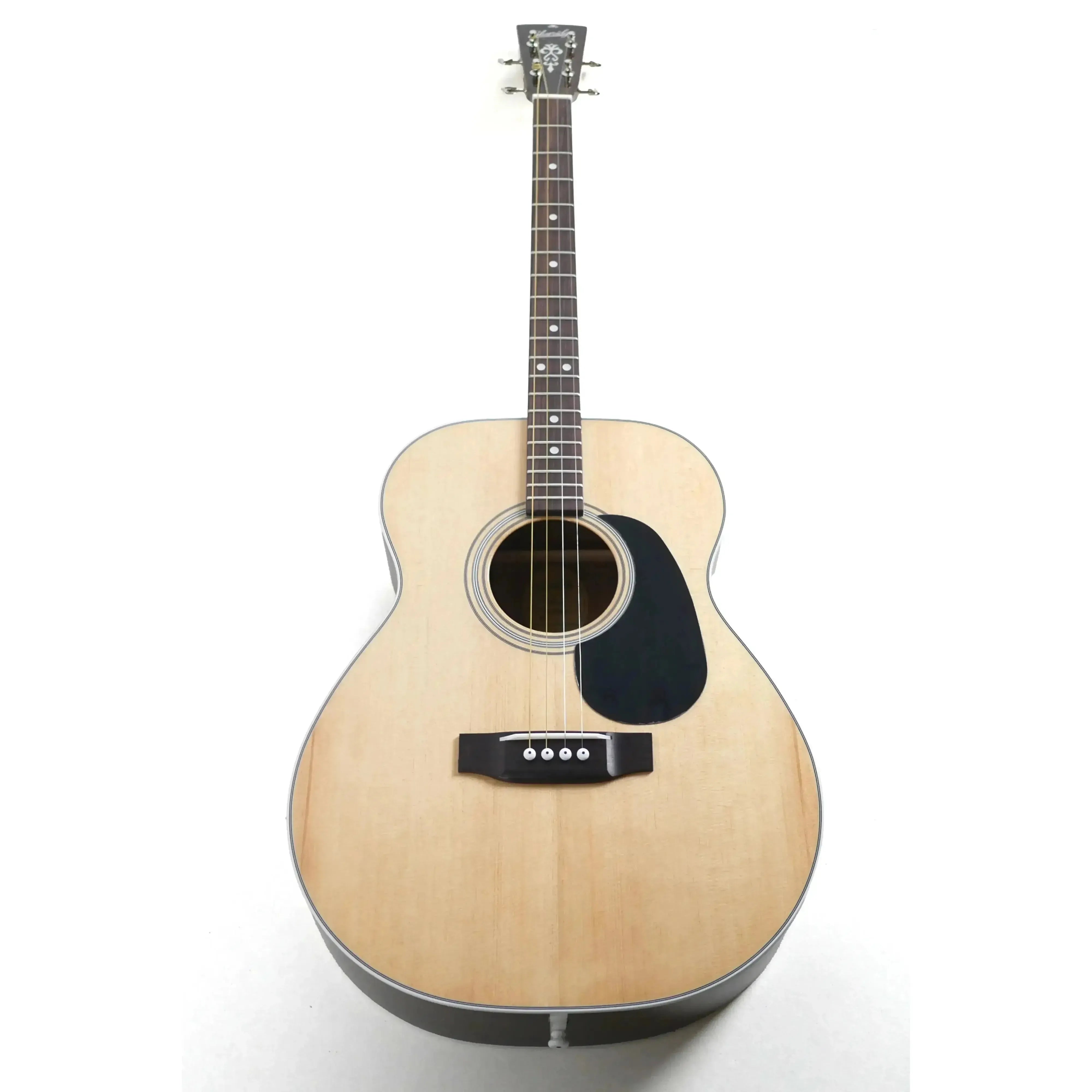 Blueridge BR-60TE Acoustic-Electric Tenor Guitar with natural high gloss finish, black pickguard.