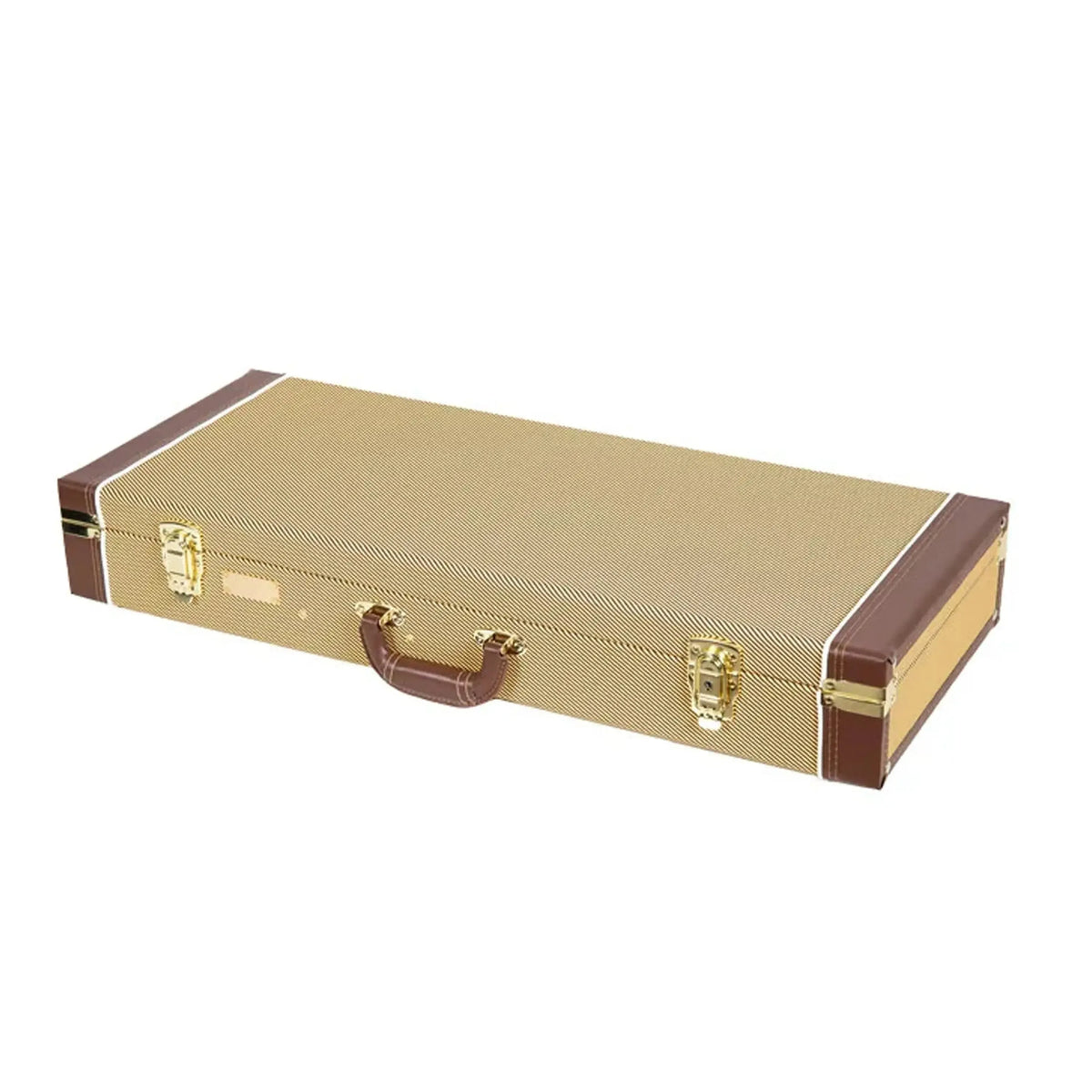Crossrock CRW620MA-R Wood A-Style Rectangular Mandolin Case - Tweed