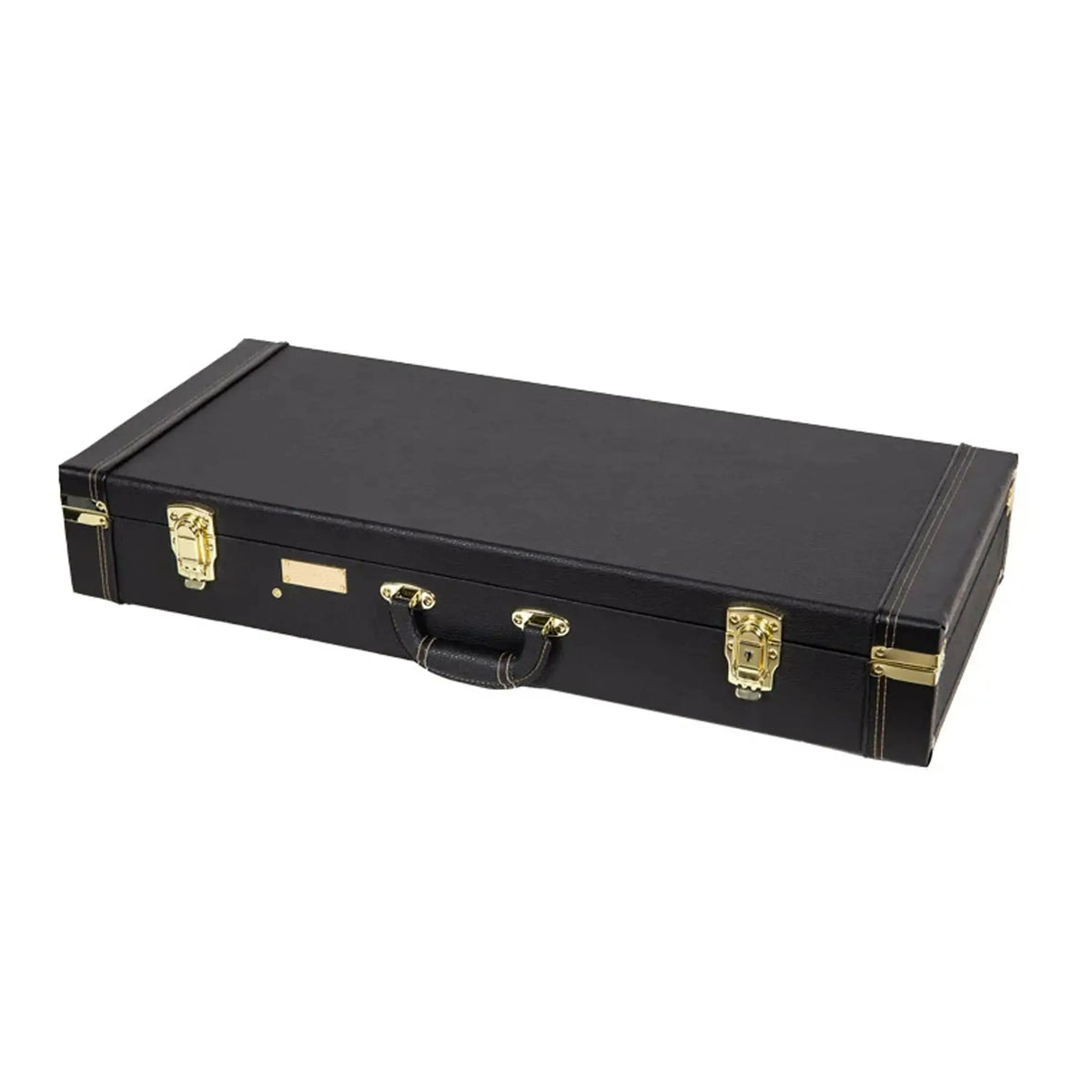 Crossrock CRW620MF-R Wood F-Style Rectangular Mandolin Case - Black