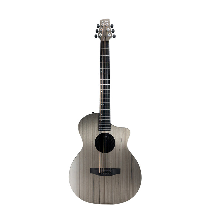 Klōs Full Carbon Timber Grand Cutaway Mini Guitar