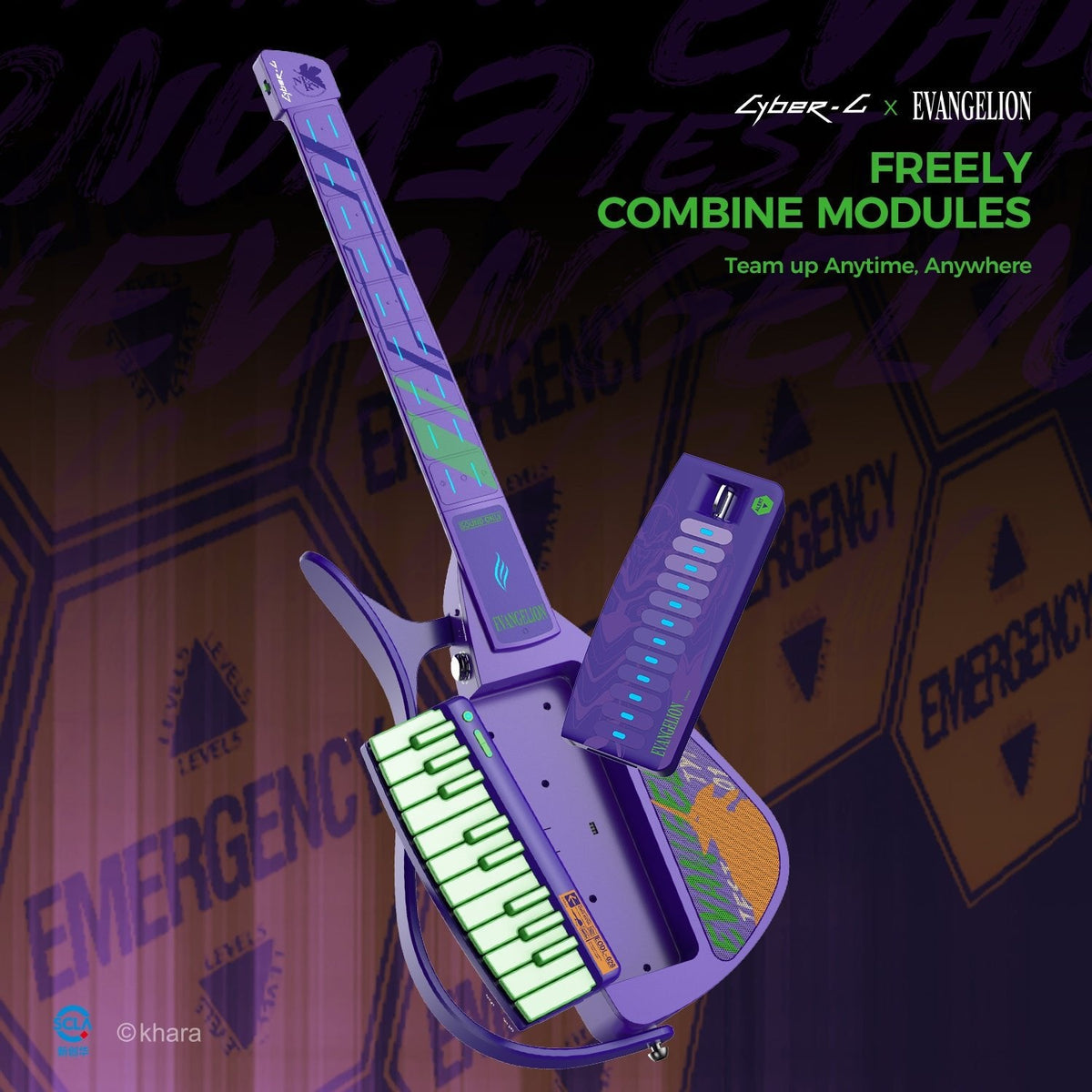 Enya Cyber-G EVA Evangelion edition with interchangeable modules