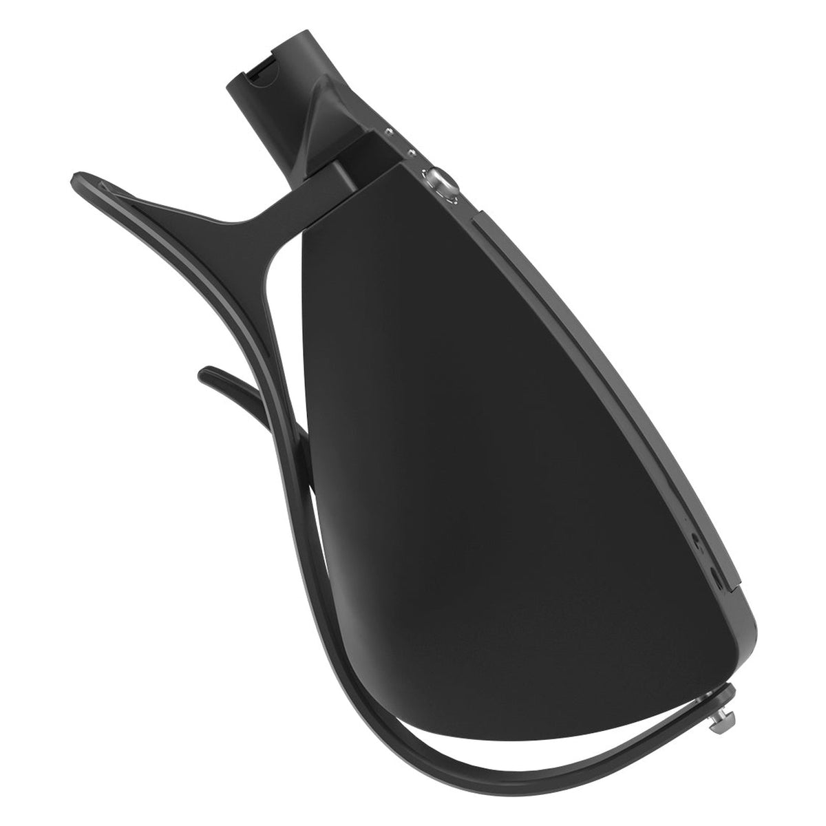 Back of the Enya Cyber-G Pick Model smart guitar body in Black