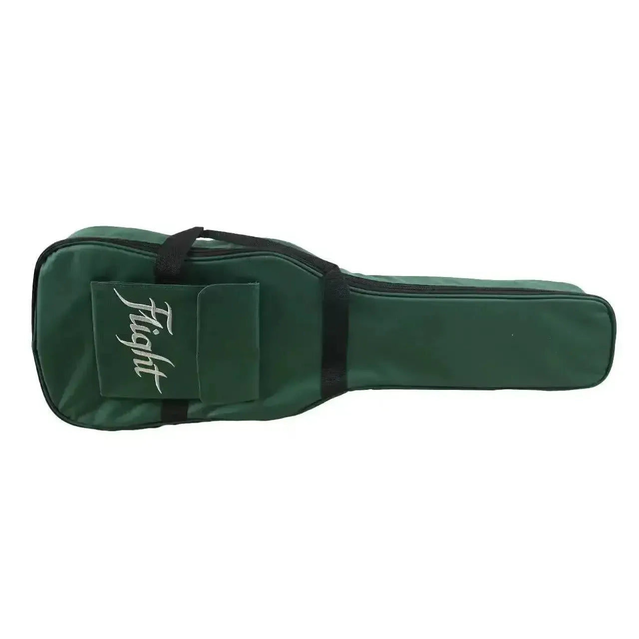 Flight MINI JB BRG British Racing Green electric mini bass gig bag with logo.