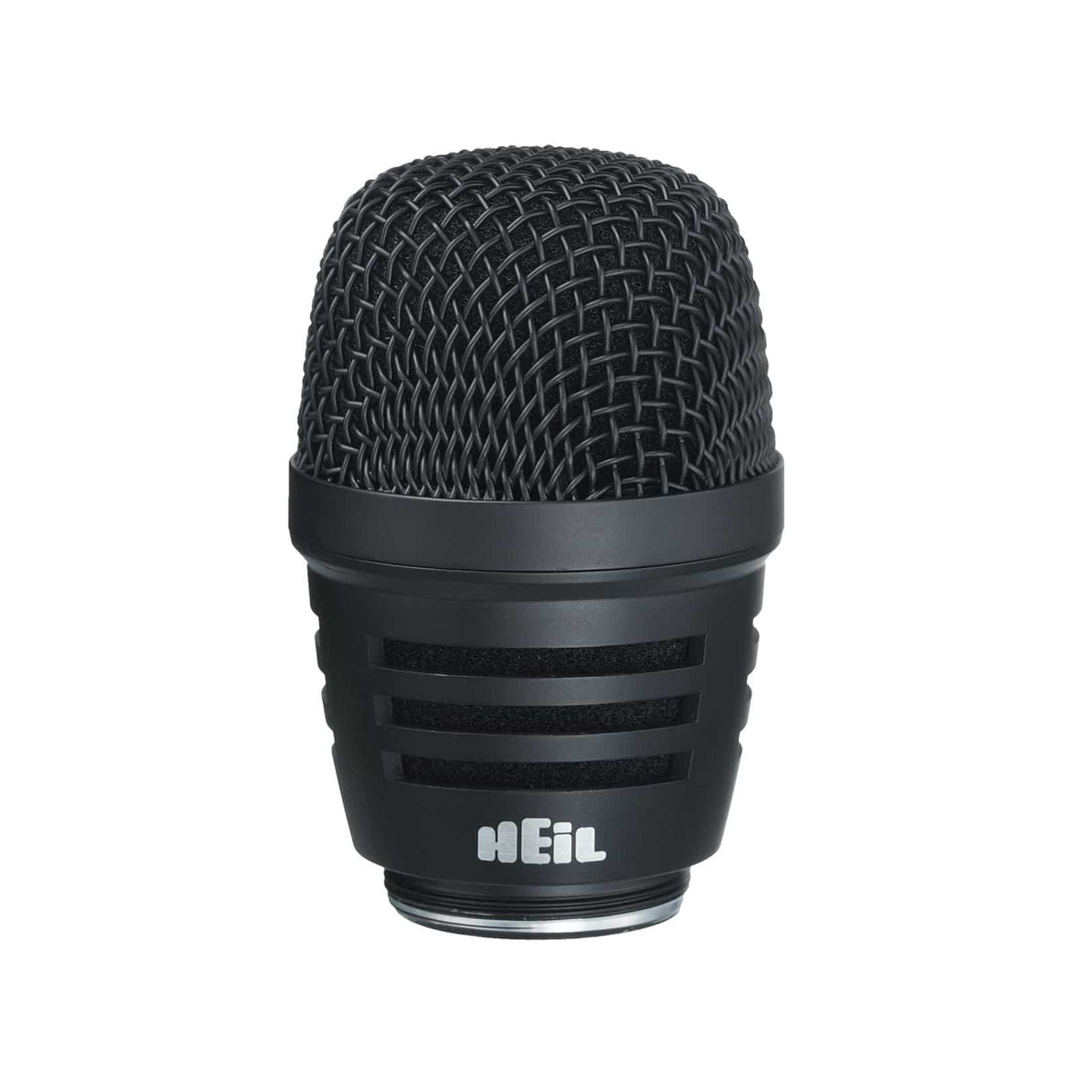Heil Sound RC 35 wireless capsule in black with black grille, front view