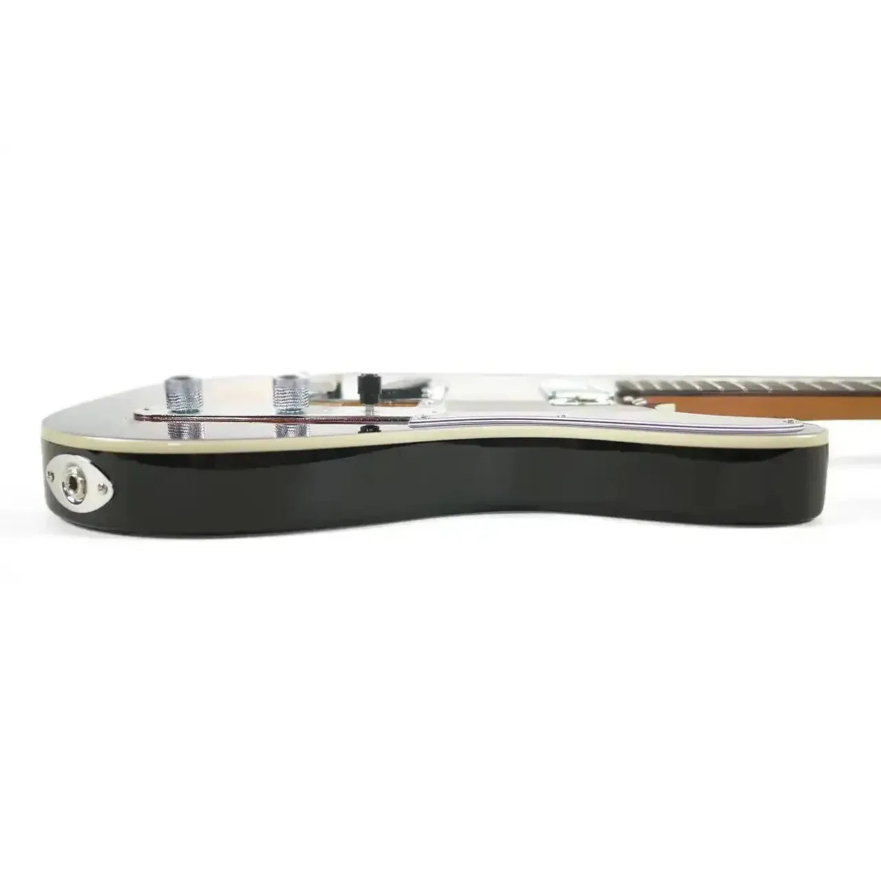 Jet JT-350 SB R Sunburst Telecaster electric guitar body with chrome hardware.