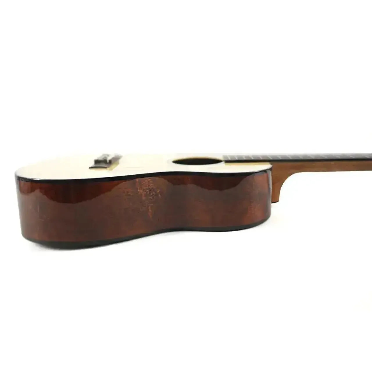 Kala 20th Anniversary Baritone Ukulele, solid spruce top, quilted sapele back, gloss finish.