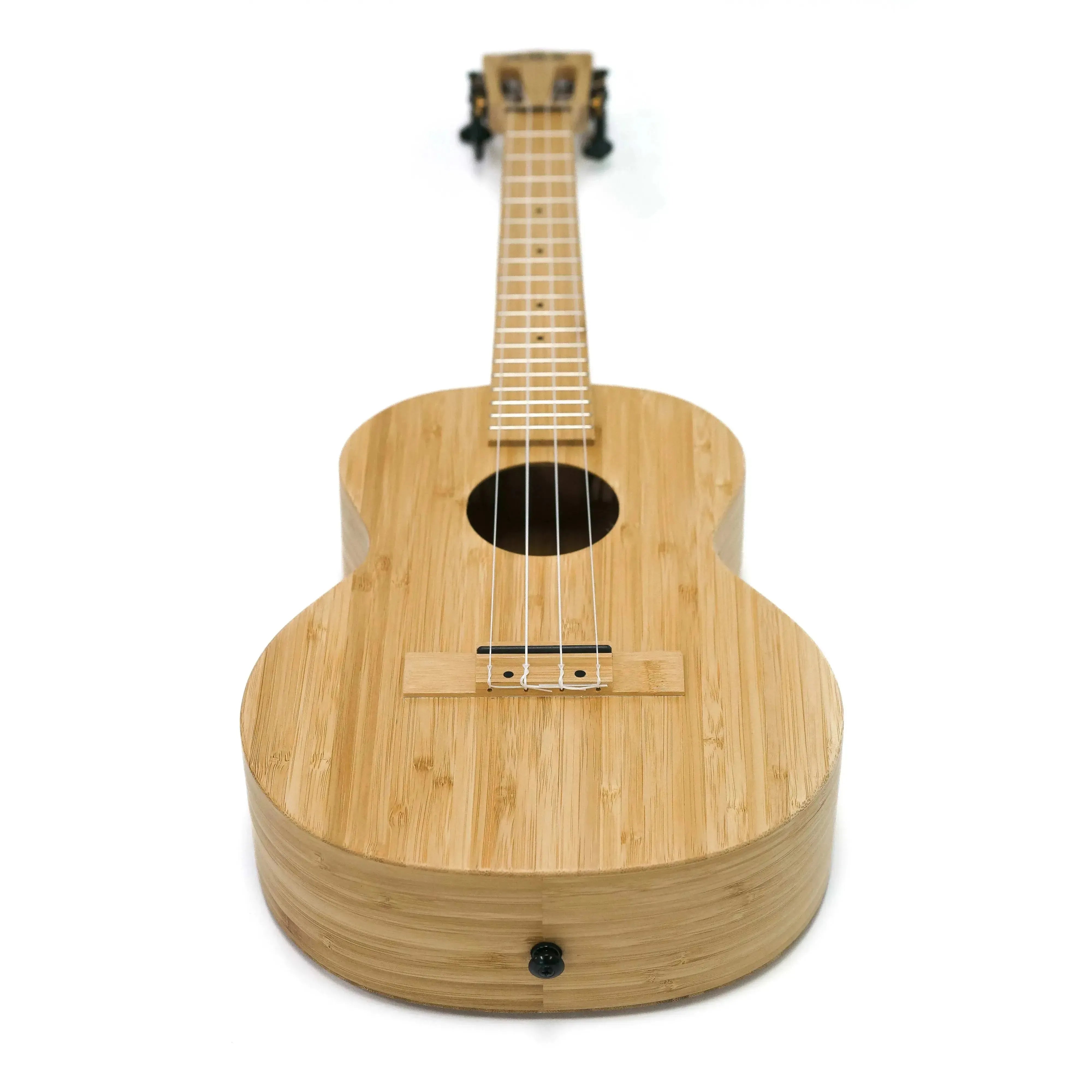 Kala BMB-T Solid Bamboo Tenor Ukulele with natural wood grain and satin finish.