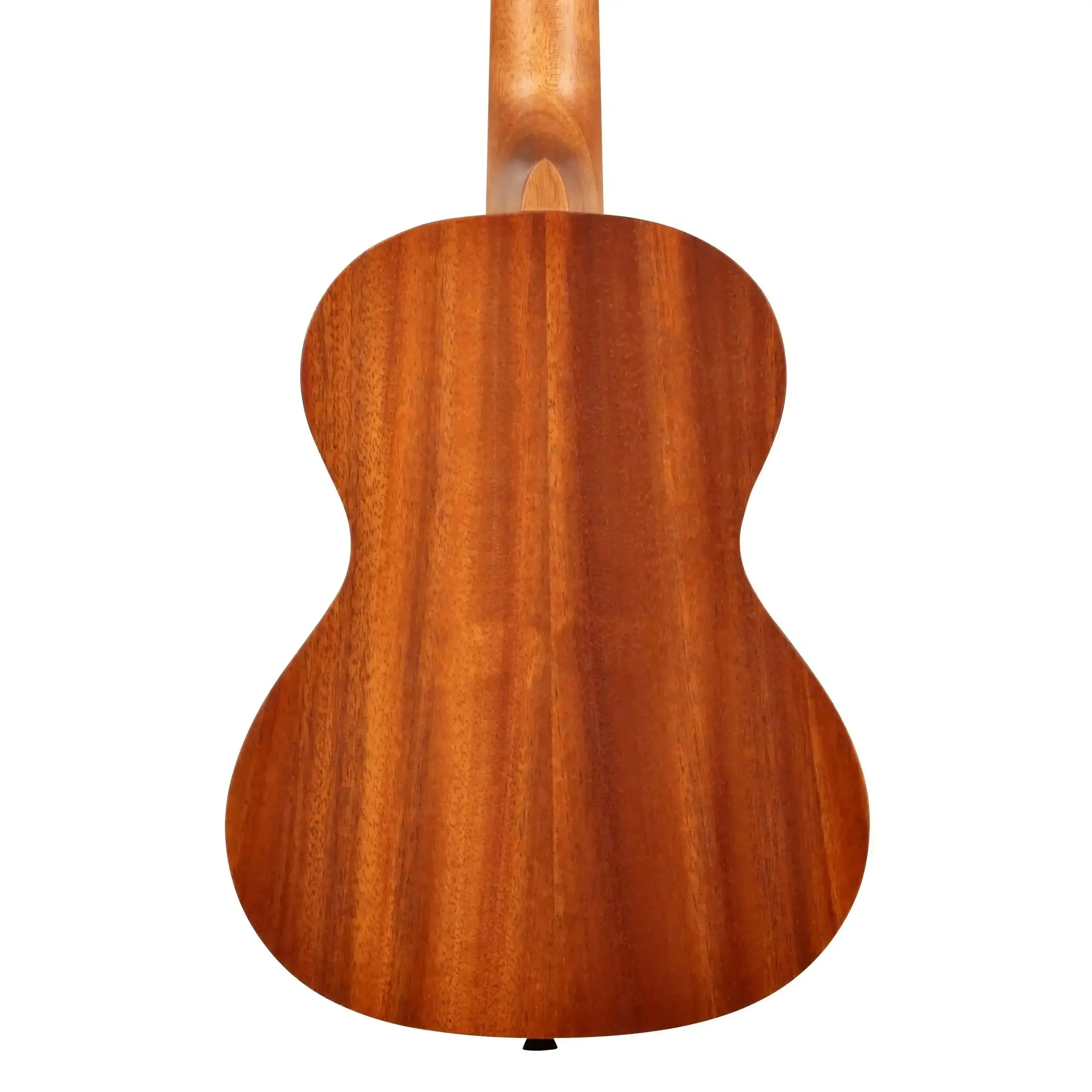 Back of a Kala GARDENIA-T tenor ukulele, showing its rich mahogany wood grain and satin finish.