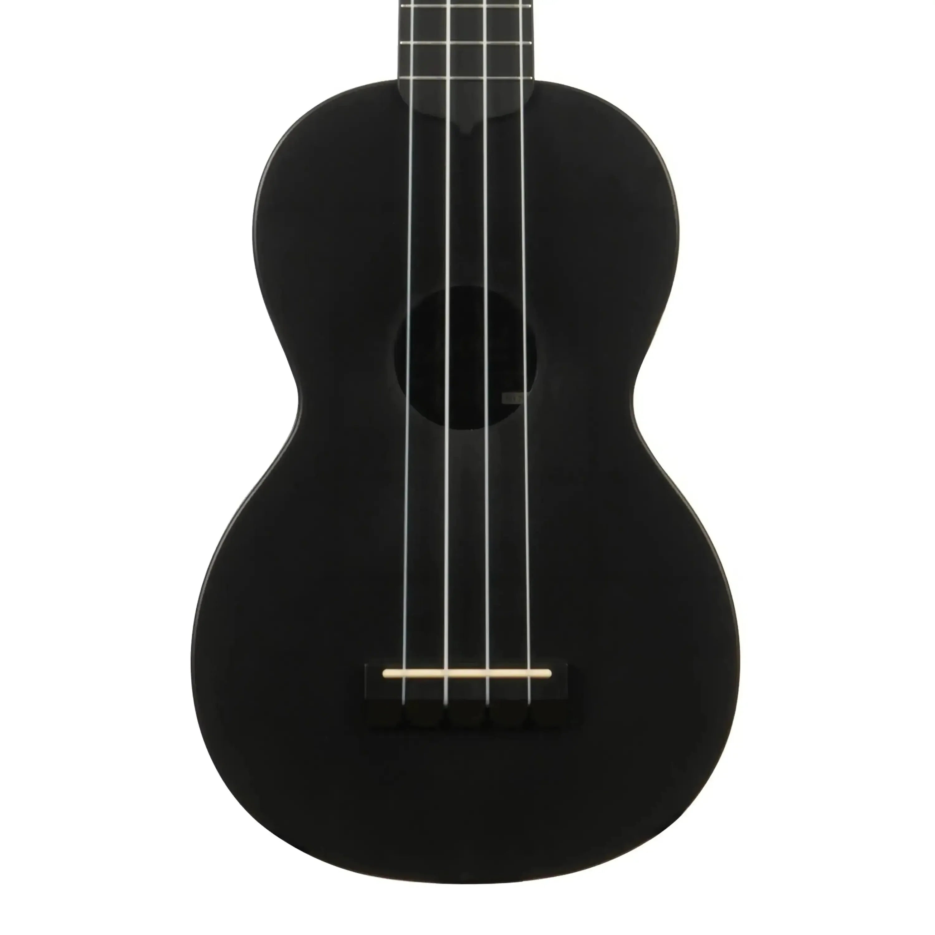 Kala Soprano Ukulele, black ABS composite body, matte finish, white Aquila Super Nylgut strings.