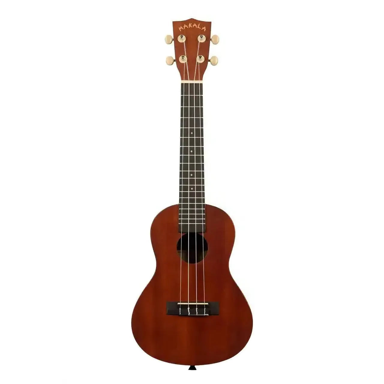 Kala Makala MK-C mahogany concert ukulele with satin finish, rosewood fretboard, and standard headstock.