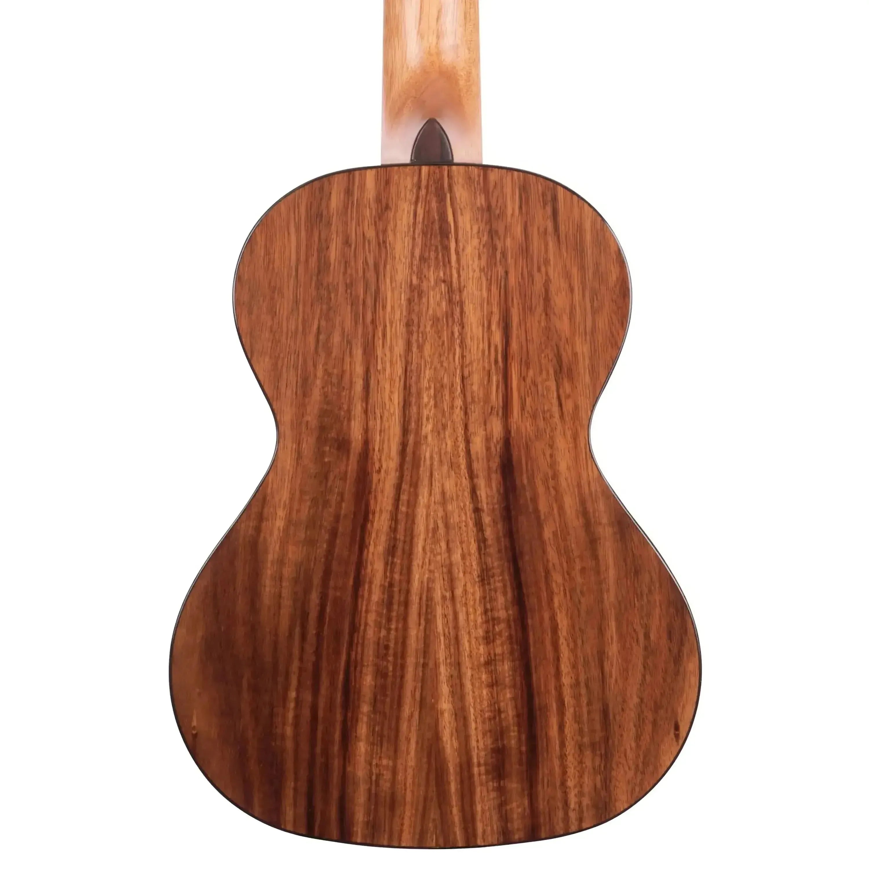 Kala SCAC-T8 8-String Tenor Ukulele back, showcasing rich Acacia wood grain.
