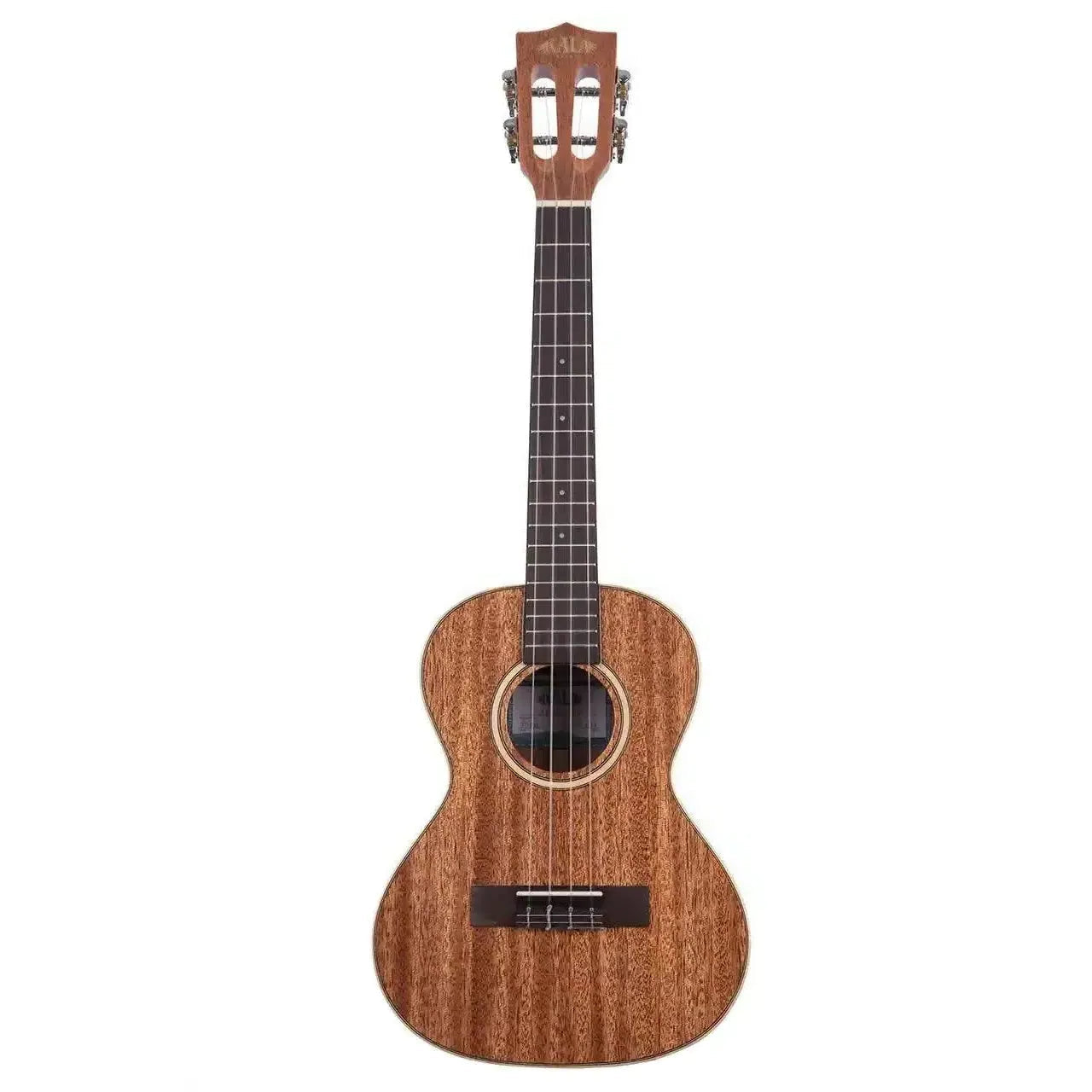 Kala SMH-TG Solid Gloss Mahogany Tenor Ukulele with slotted headstock and maple binding.