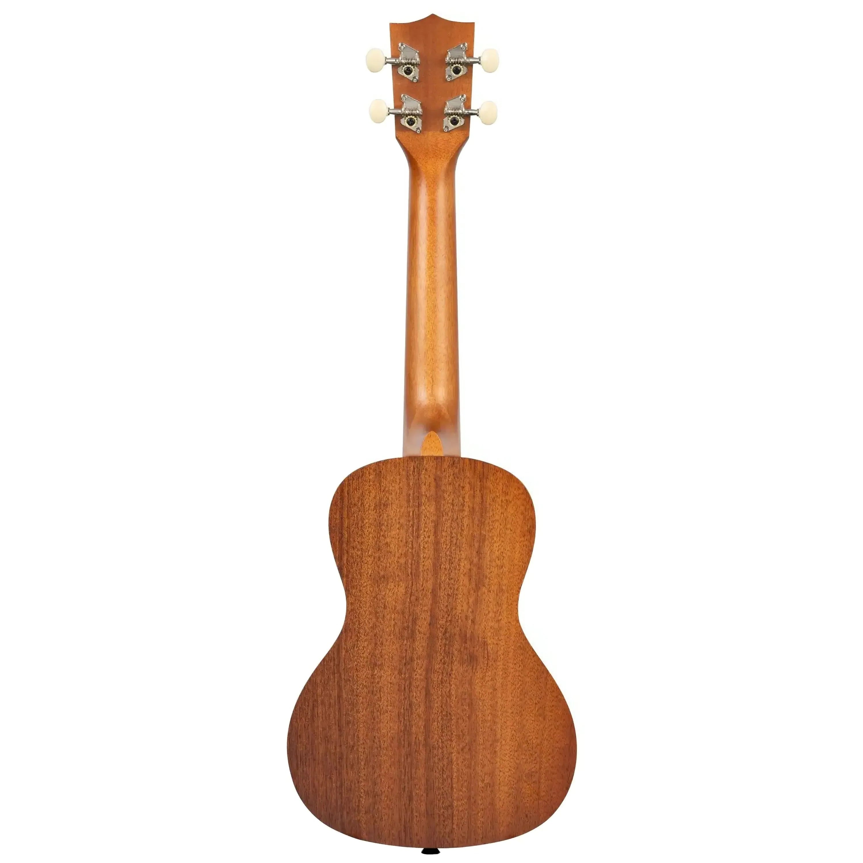 Back of Kala SURF-SURFSUP Concert Ukulele, showing mahogany wood grain and satin finish.