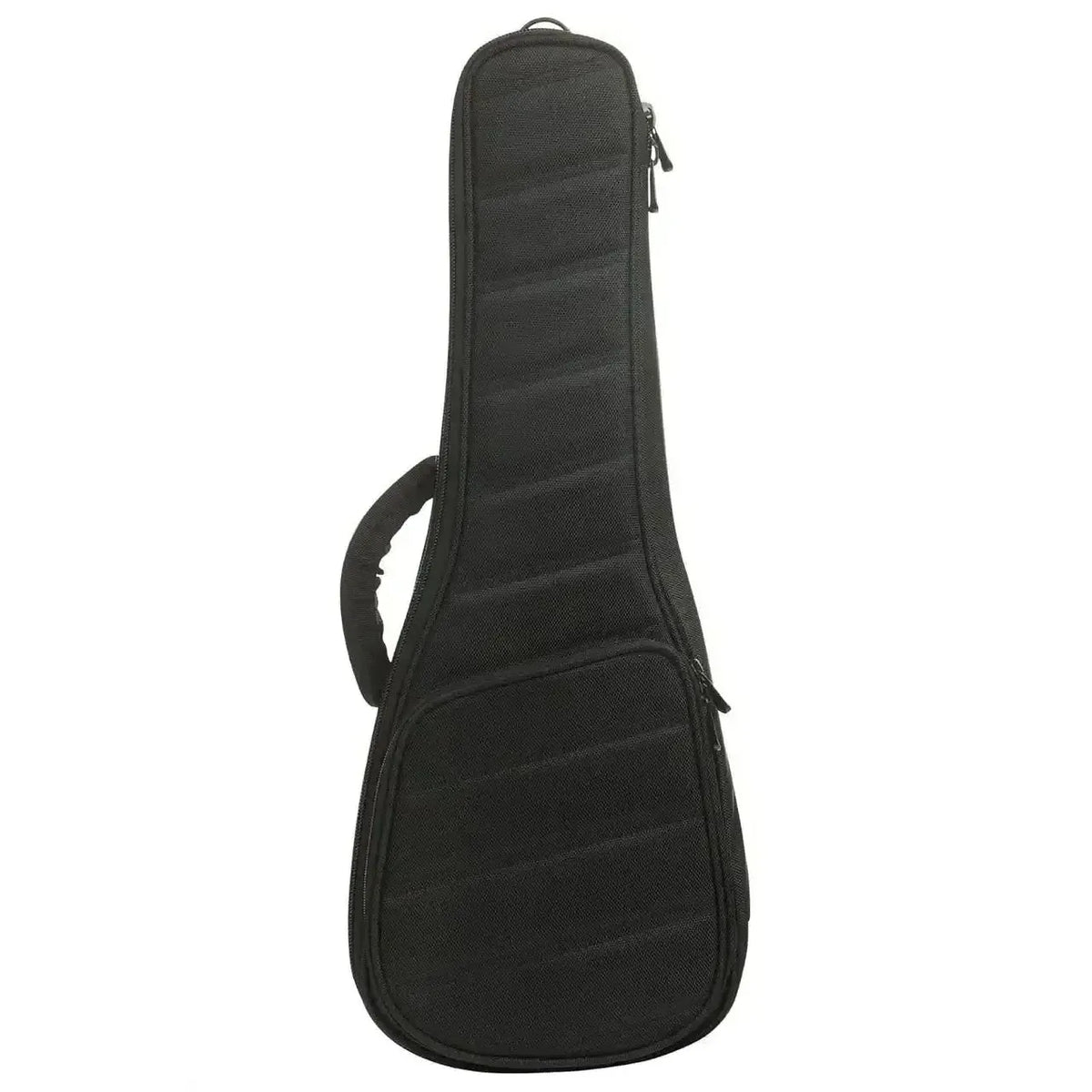 Black Kala Transit Series tenor ukulele gig bag with padded handle and front pocket.