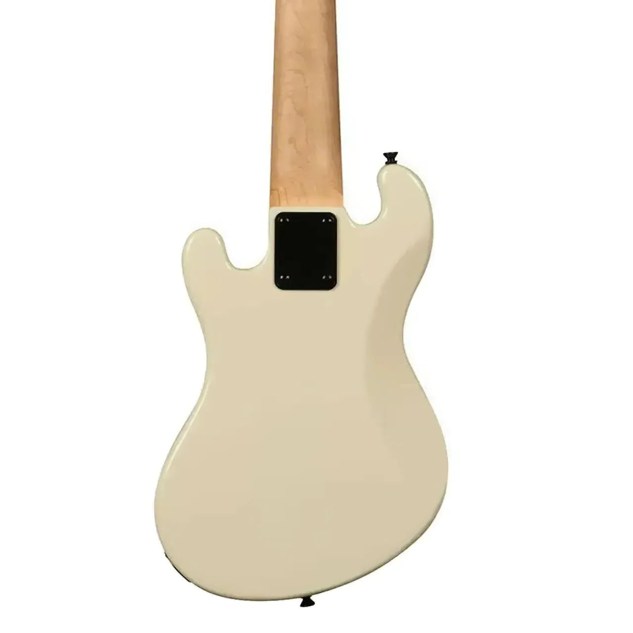 Kala UBASS-SB5-CR-FS Sweet Cream 5-String U•BASS, solid body back with maple neck.