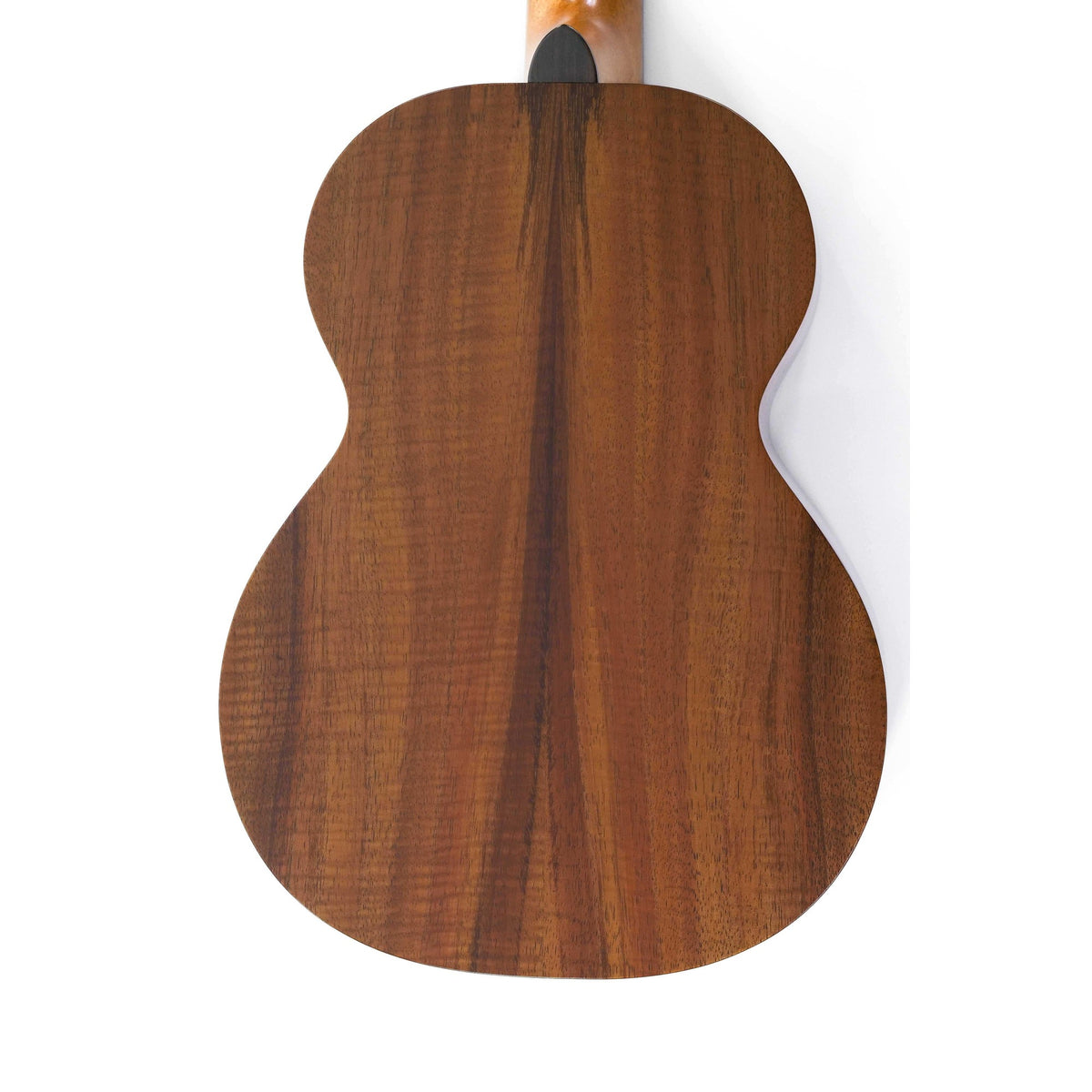 Kamaka HF-3-DC tenor ukulele body back in solid curly Hawaiian koa with satin finish