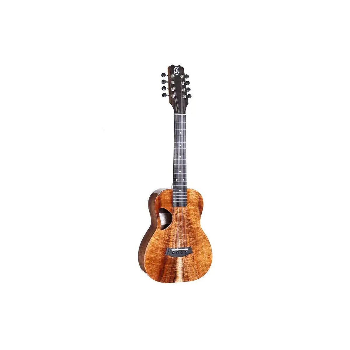 Example photo: an earlier Kanile'a D-1 Core 8-string tenor, angled full front view