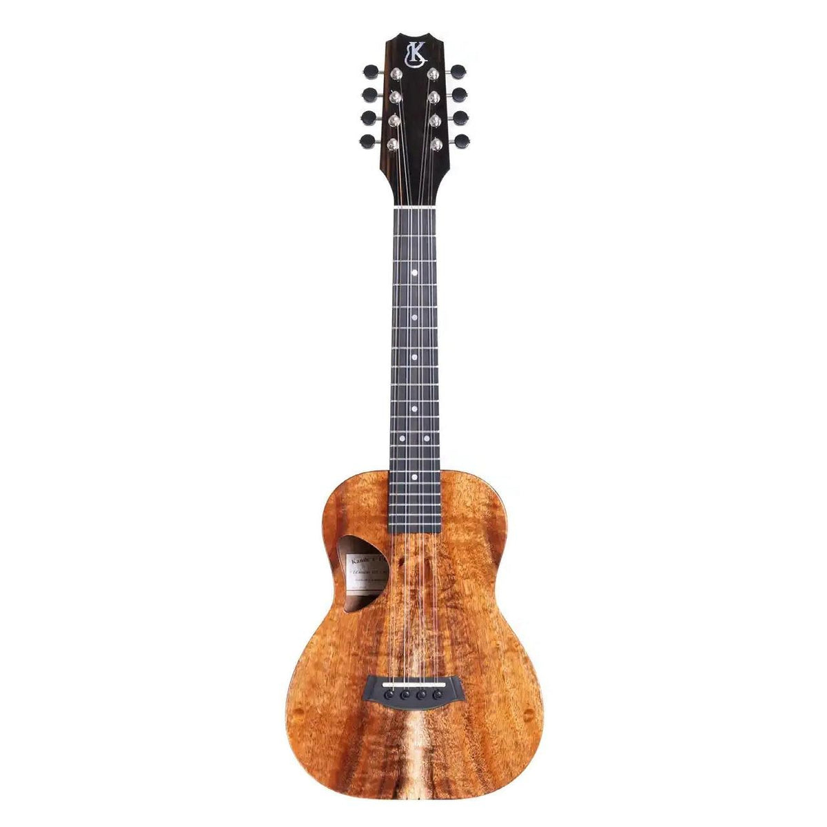 Example photo: an earlier Kanile'a D-1 Core 8-string tenor, full front view