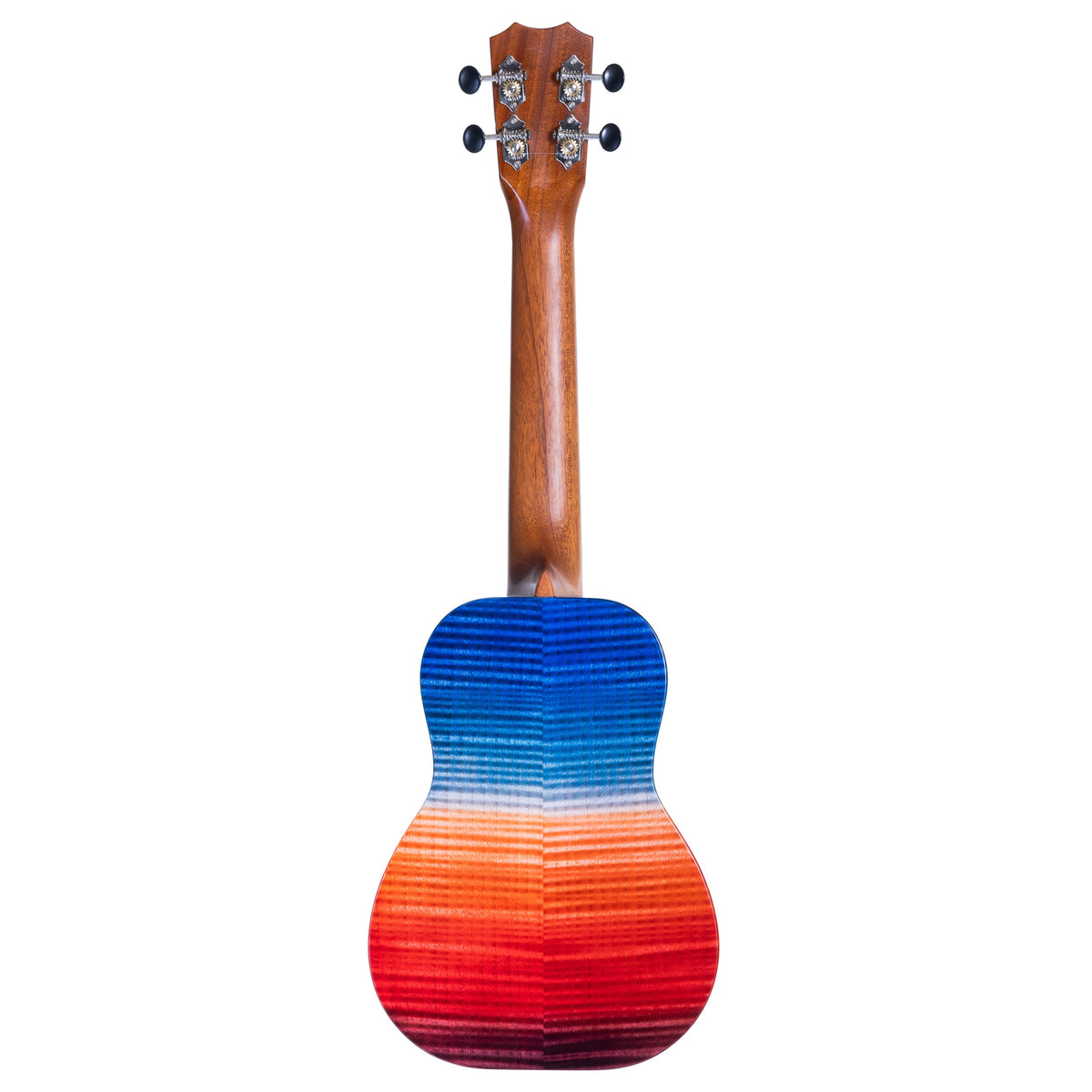 Example photo: an earlier Kanile'a 'Ilikai concert, serial 28534, full back view with mahogany neck