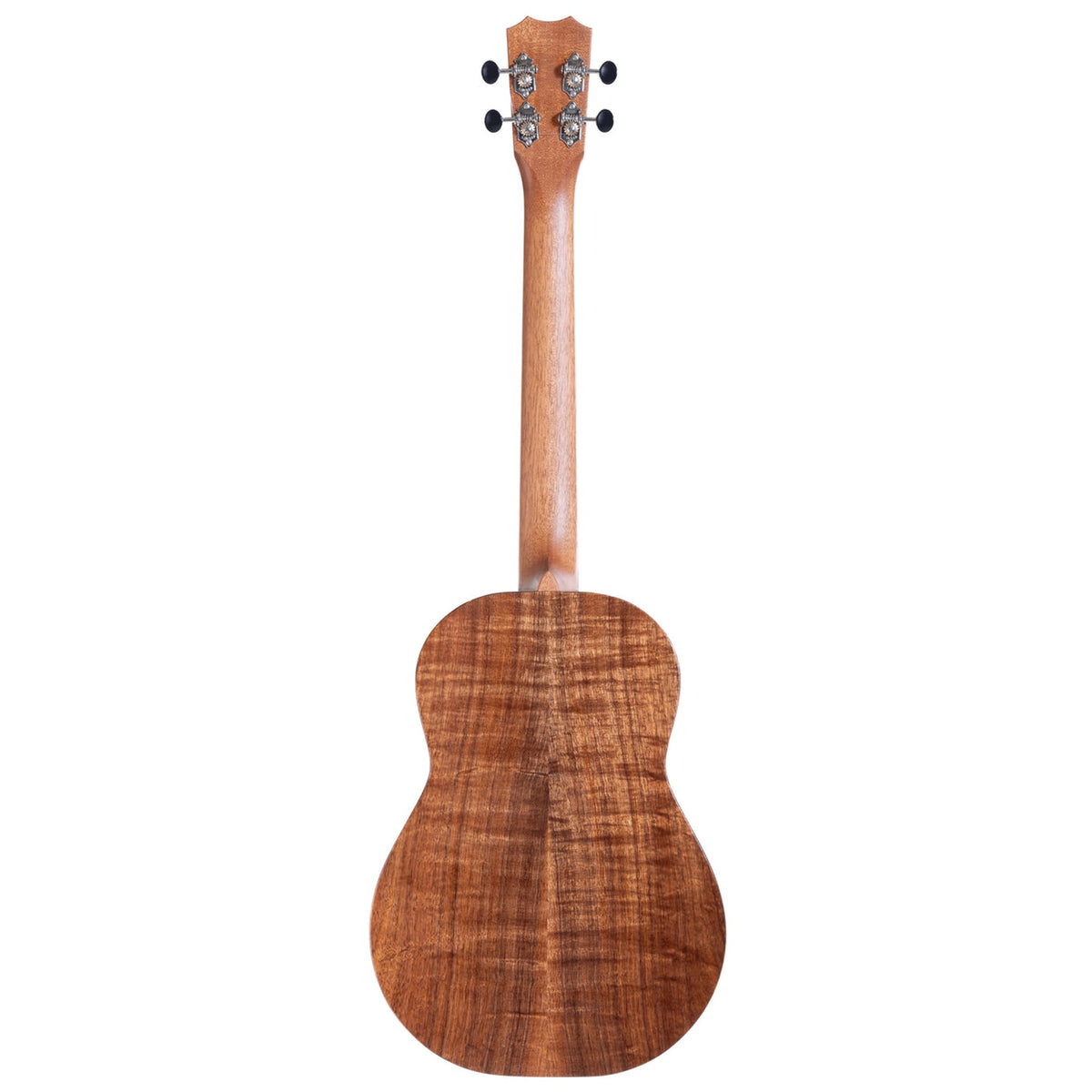 Example photo: Kanile'a K-1 Core Baritone ukulele, full back view with mahogany neck