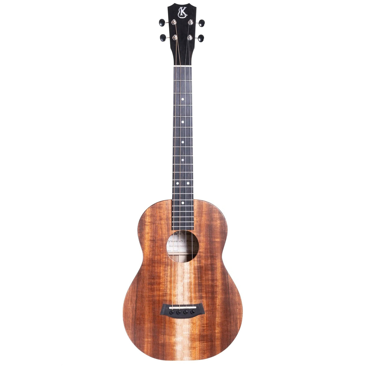Example photo: Kanile'a K-1 Natural Baritone ukulele, full front view