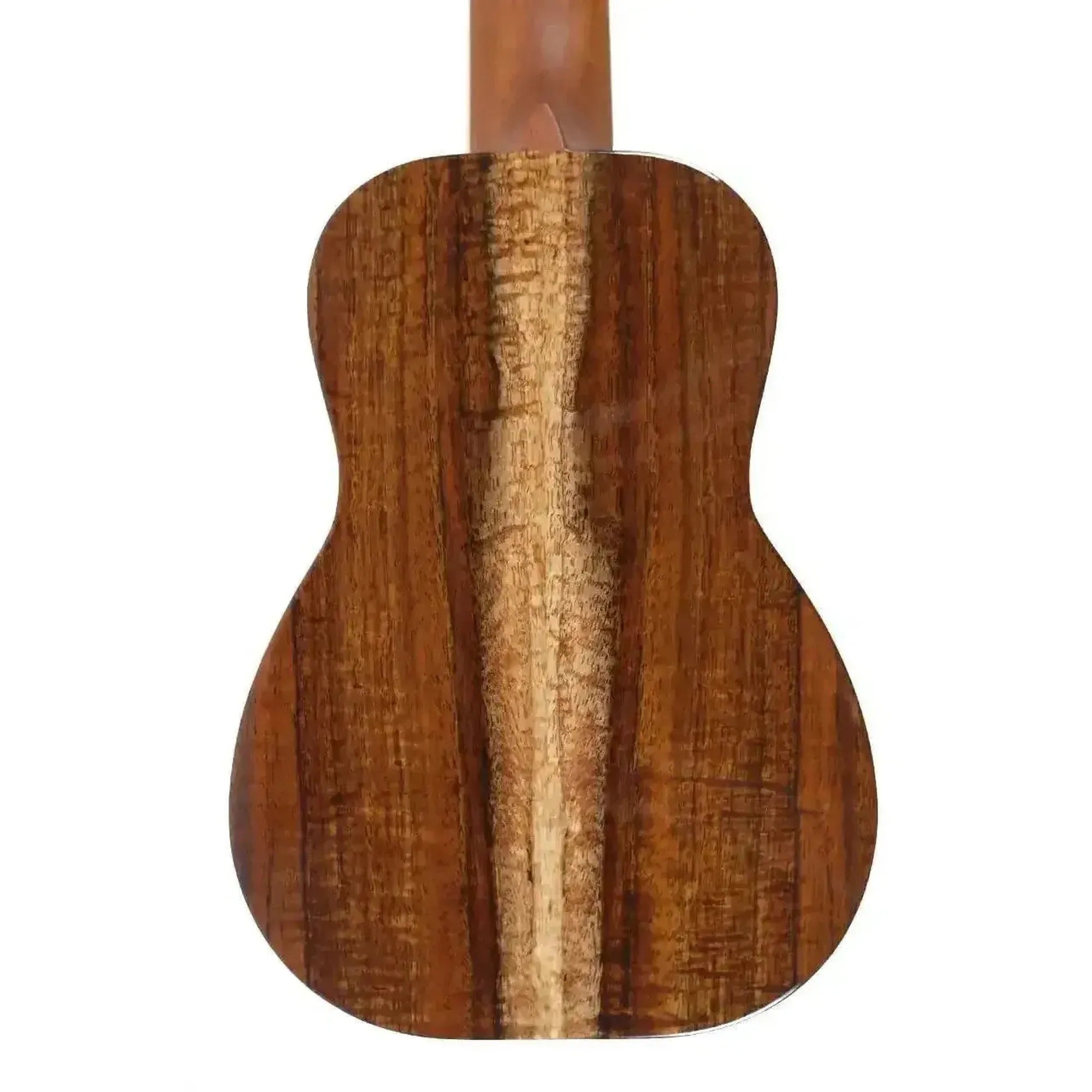 Kanile'a KPA-S soprano ukulele back, showcasing its premium Hawaiian Koa wood with a UV gloss finish.