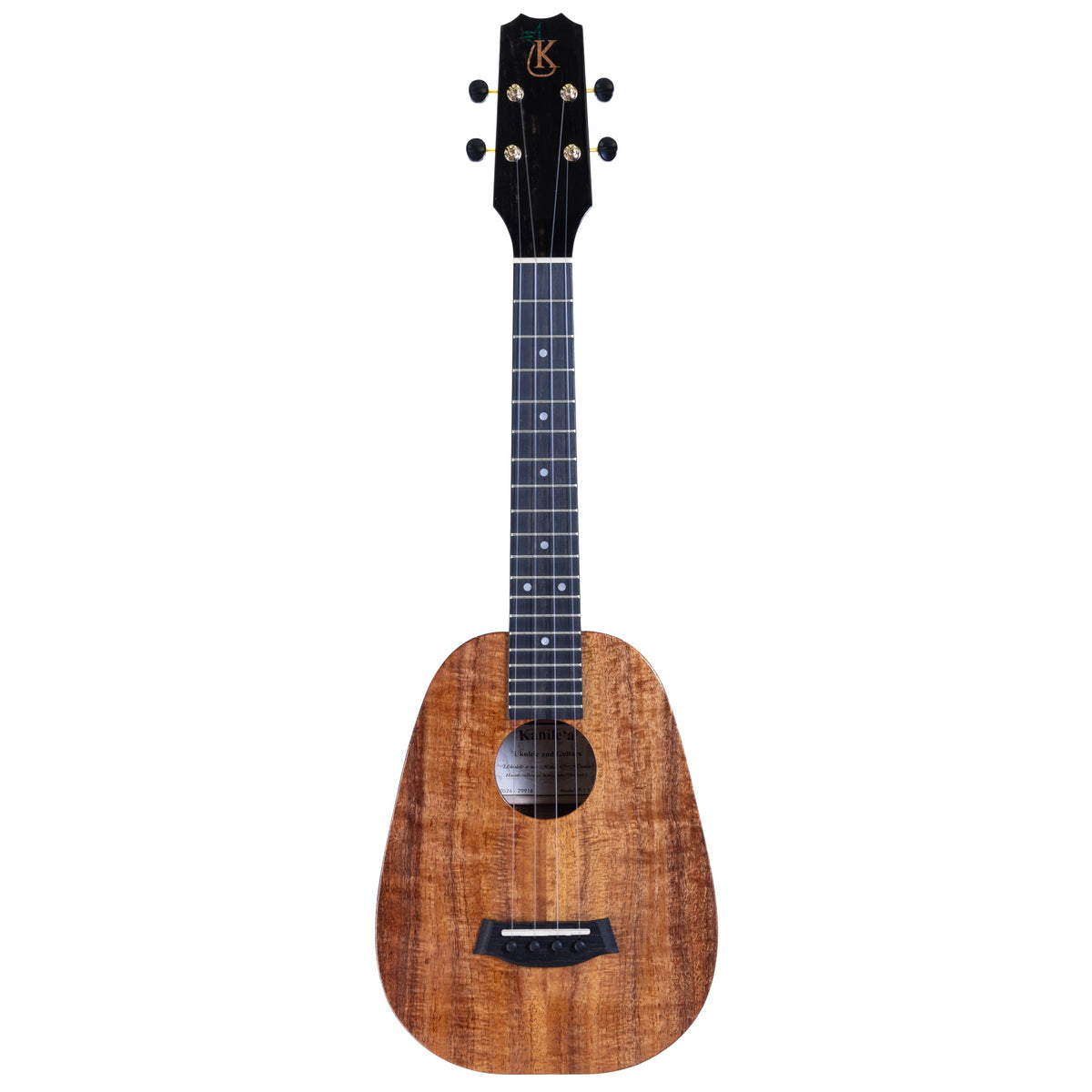 Example photo: a Kanile'a P-1 Core pineapple tenor, serial 29918, full front view