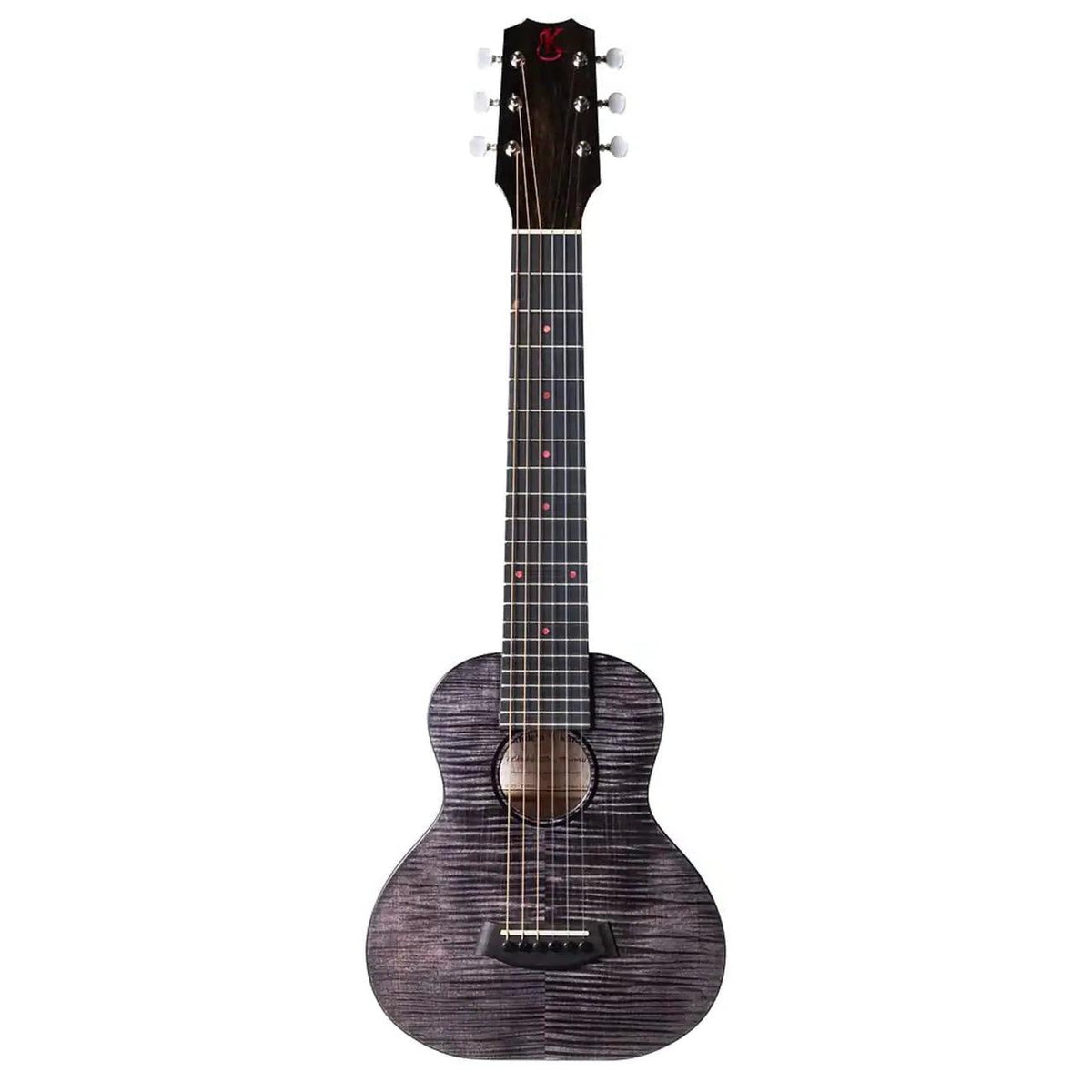 Example photo: an earlier Kanile'a Pohaku Pro GL6 guitarlele, full front view with six strings