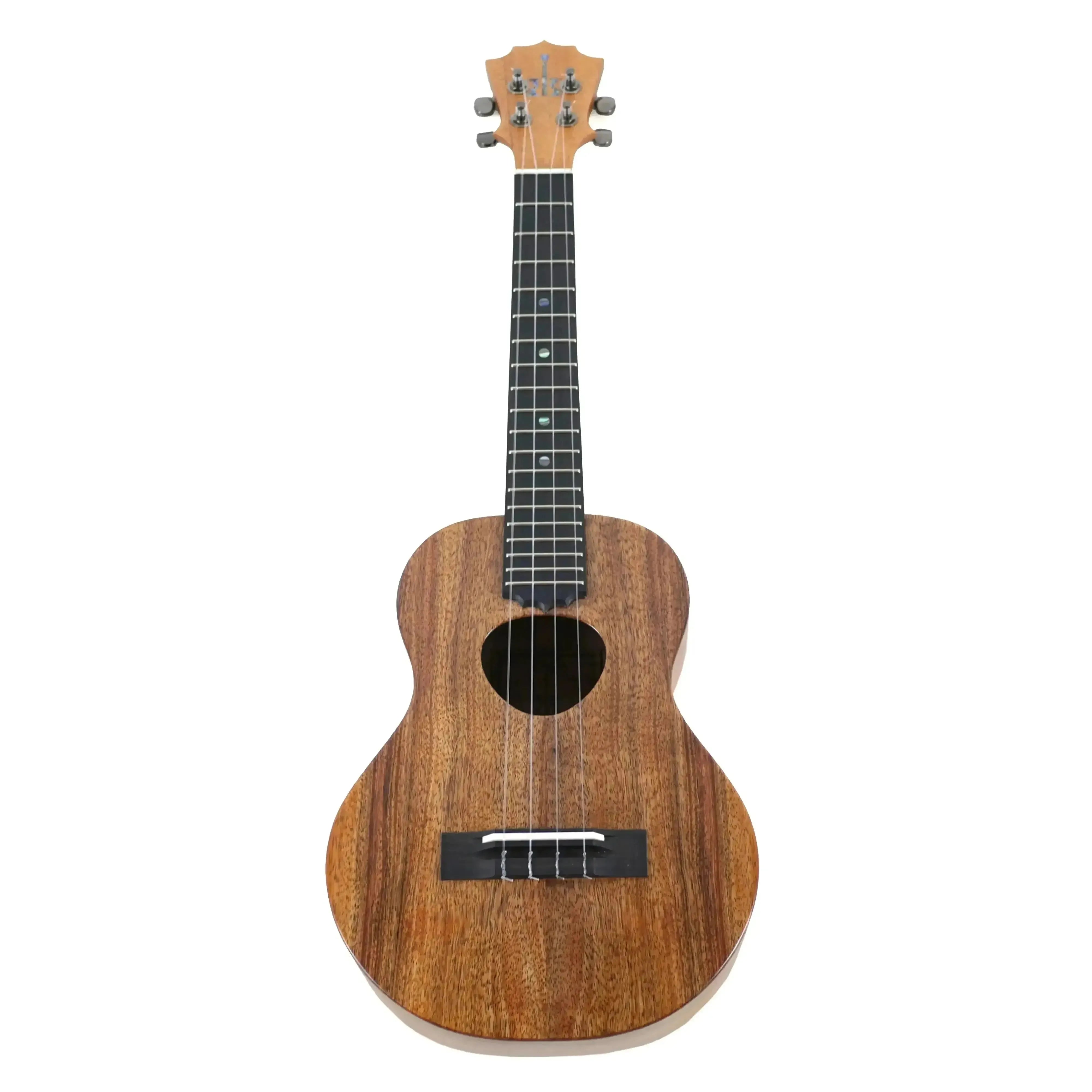 KoAloha KTM-10 Pikake tenor ukulele with solid Hawaiian koa wood, satin finish, and crown headstock.
