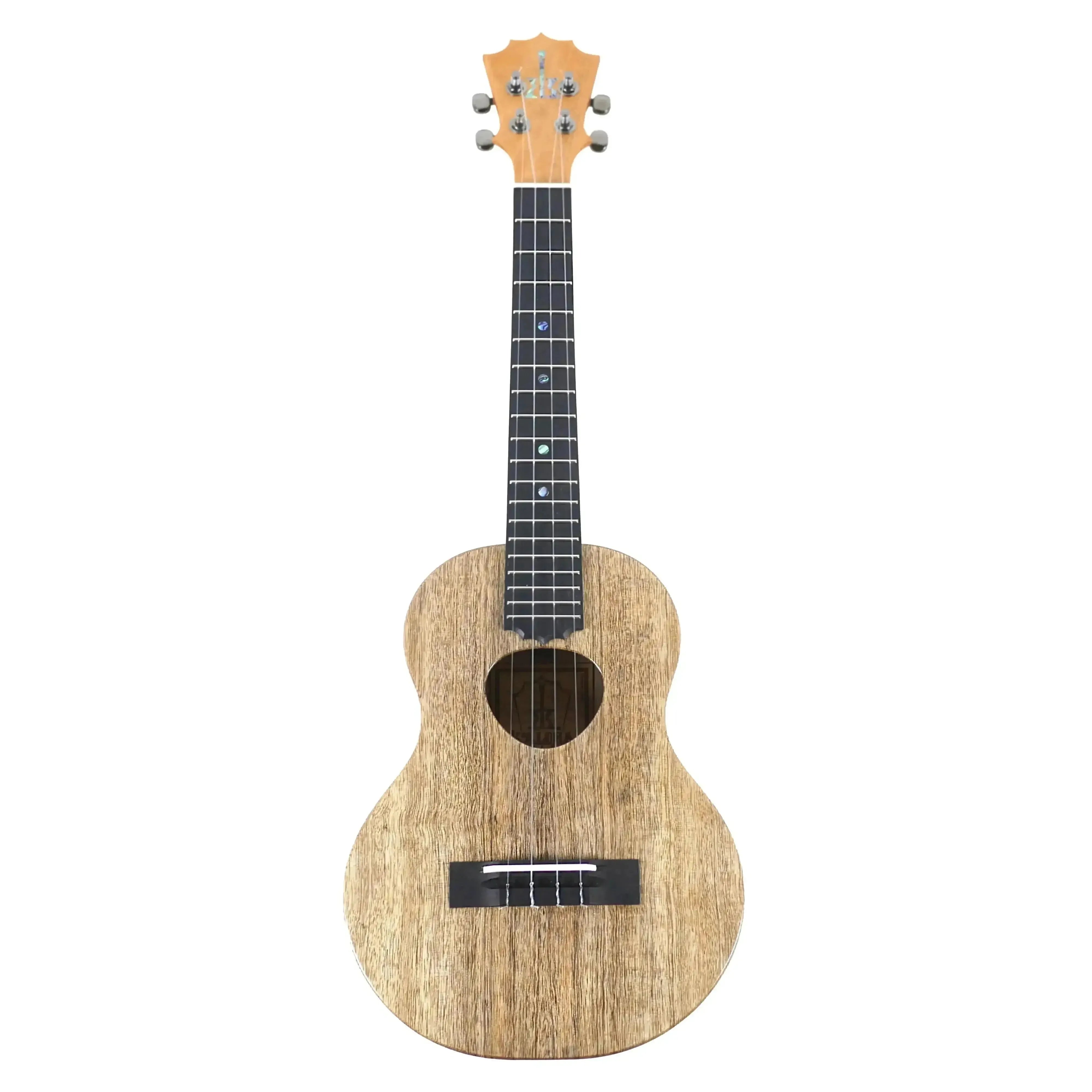 KoAloha KTM-10MG Pikake Satin Solid Mango Tenor Ukulele with light wood grain and dark fretboard.