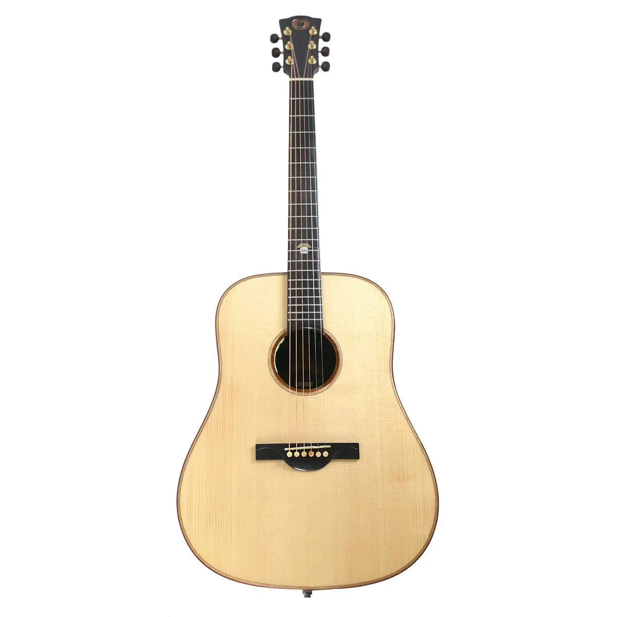 Mérida TRIBECCA Prominence Series Dreadnought Acoustic-Electric Guitar with light spruce top and dark rosewood.