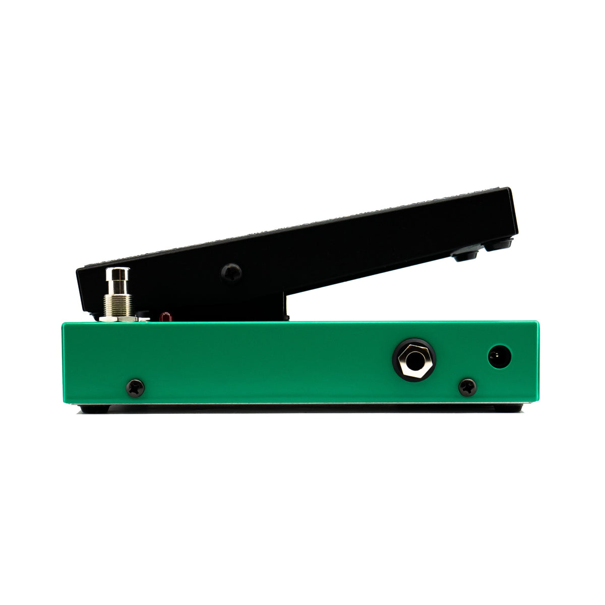 Morley 20/20 Volume Plus right side profile with input jack and 9V power jack