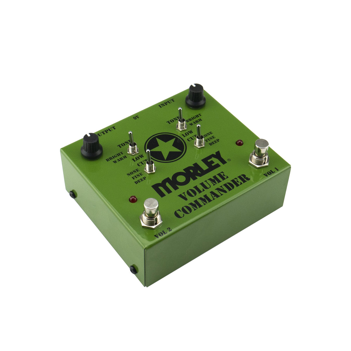 Morley Volume Commander angled from the front left