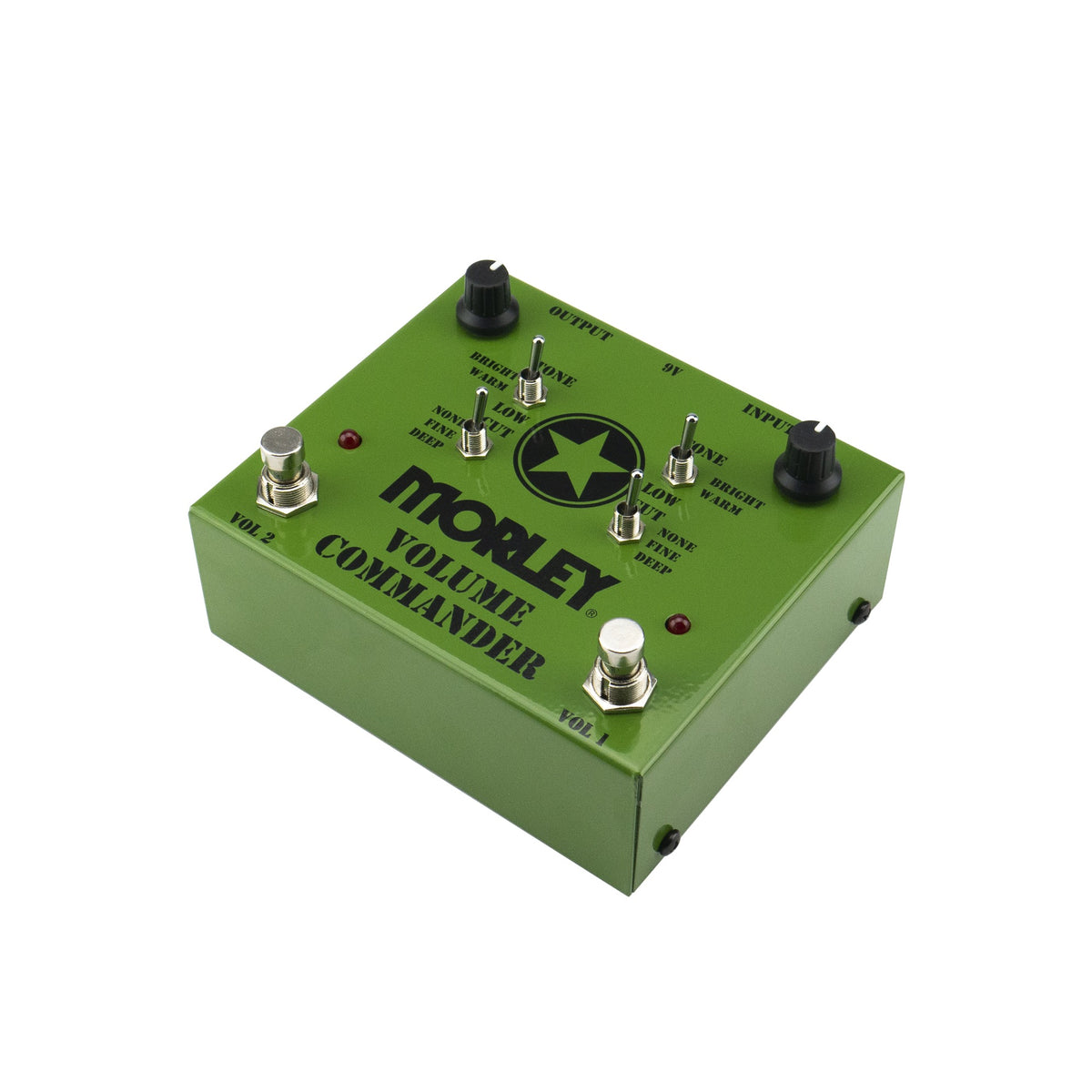 Morley Volume Commander angled from the front right