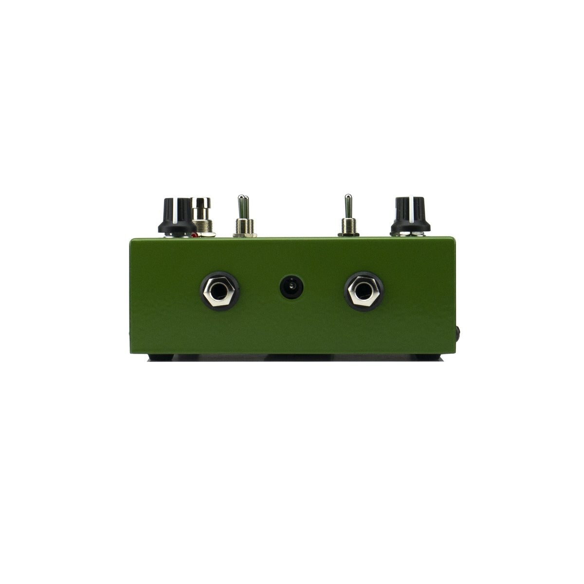Morley Volume Commander back panel with input, output and 9V power jacks