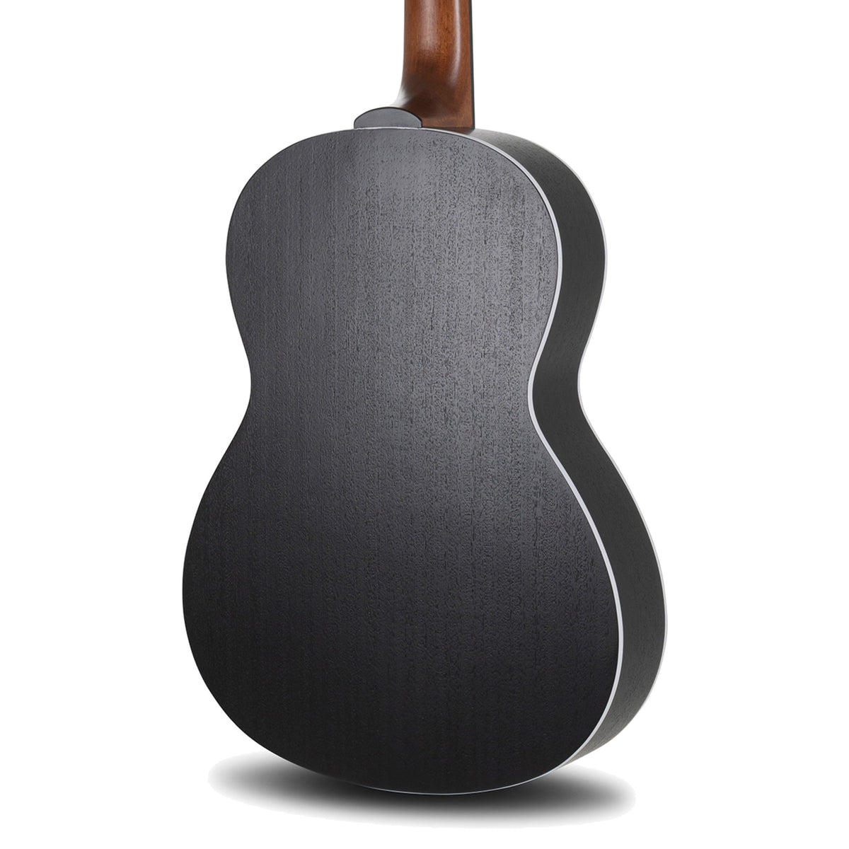 Body back of the Caballero by Manuel Rodriguez CA-PM BE: black matte sapele back and the base of the neck