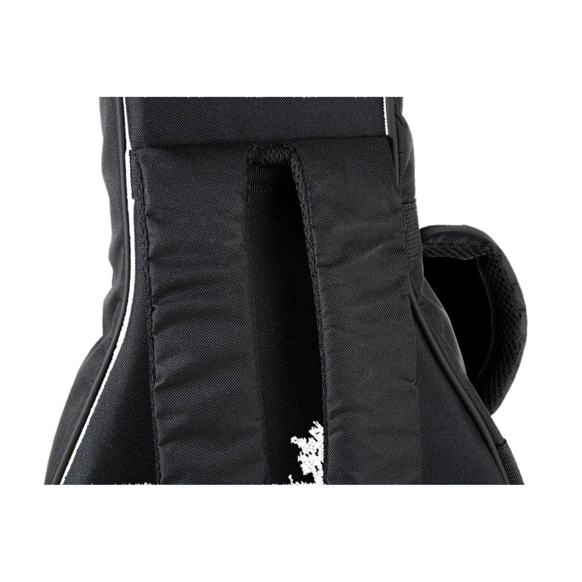Ovation mid-depth gig bag OV213200, close-up of the backpack straps