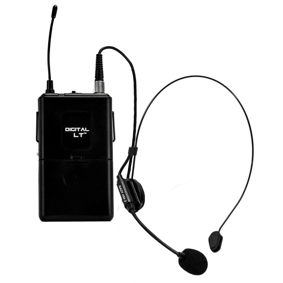 Nady DW-11 Digital LT bodypack transmitter with headset microphone