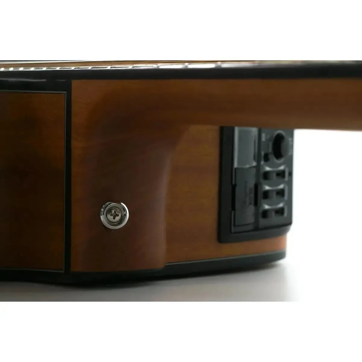 Takamine GD11MCE Acoustic Electric Guitar's sapele body and mahogany neck with TP-4T electronics.