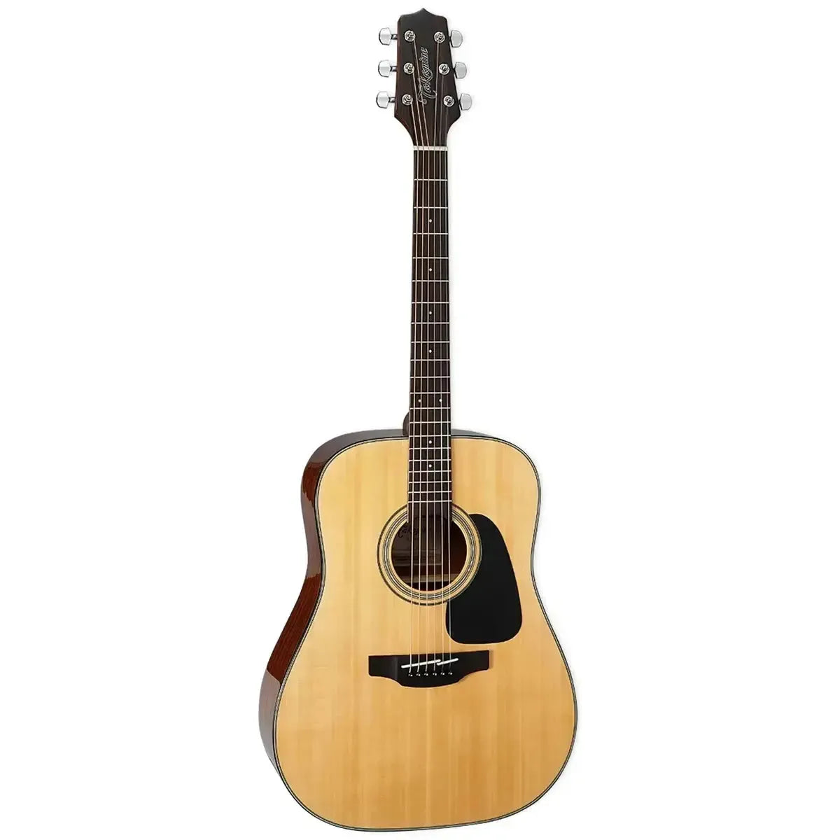 Takamine GD30 NAT acoustic dreadnought guitar in natural finish with solid spruce top and mahogany back.