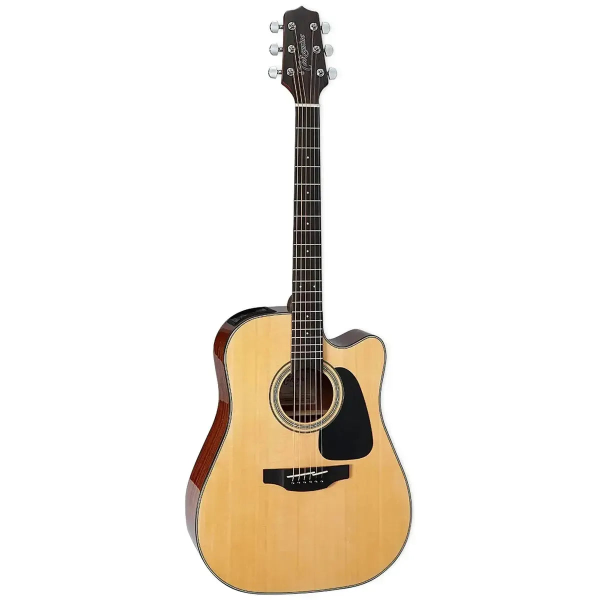 Takamine GD30CE NAT acoustic-electric dreadnought guitar with natural finish, solid spruce top, and cutaway.