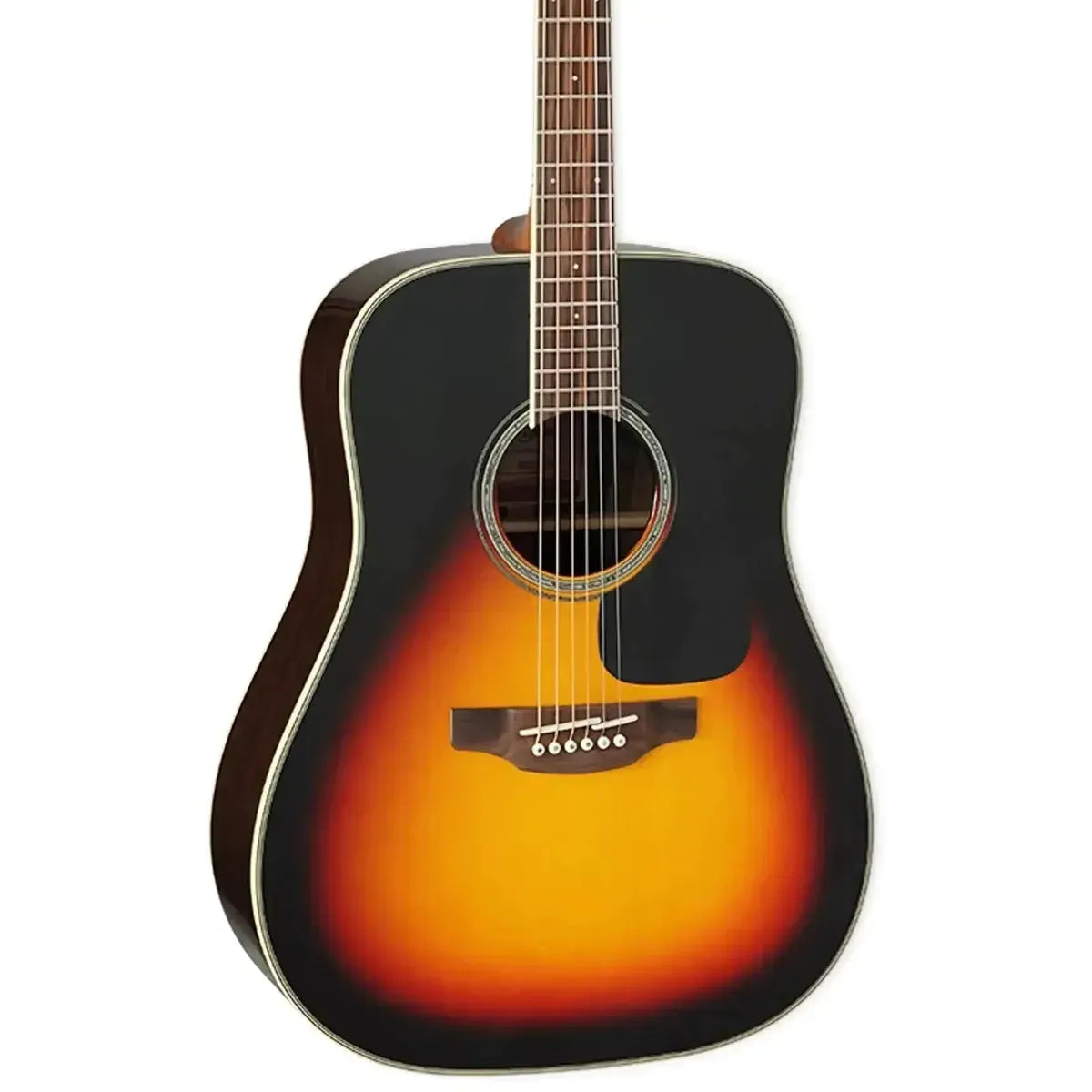 Takamine GD51 BSB Dreadnought acoustic guitar with brown sunburst finish, spruce top, and black walnut back.