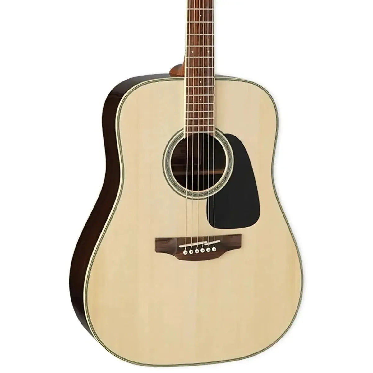 Takamine GD51 NAT Dreadnought Acoustic Guitar with natural spruce top, black walnut back, and pickguard.