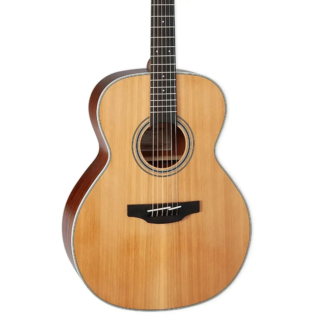 Takamine GN20 NS NEX Acoustic Guitar with natural satin finish, solid cedar top, and ovangkol fingerboard.