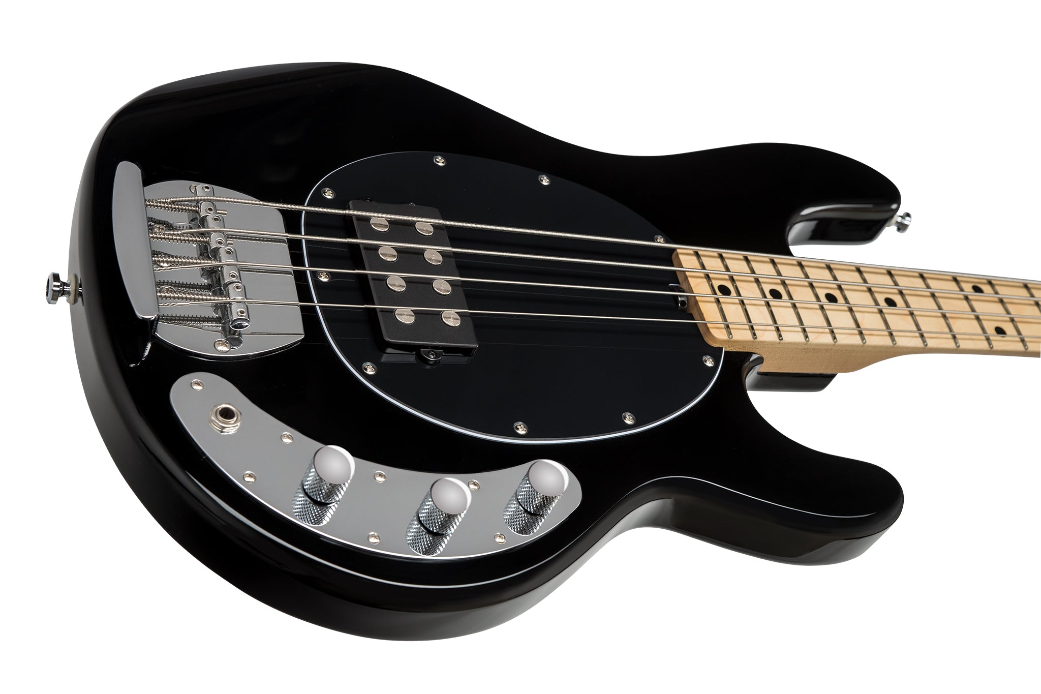 Sterling Music Man StringRay Ray4 Black Electric Bass 